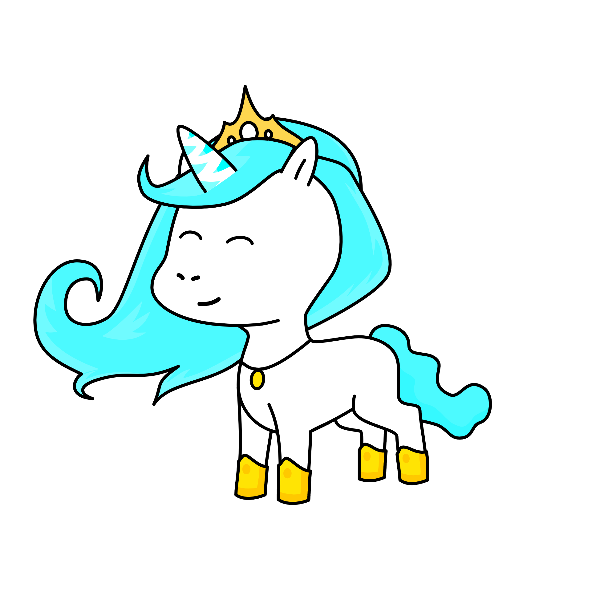 Elsa, the unicorn