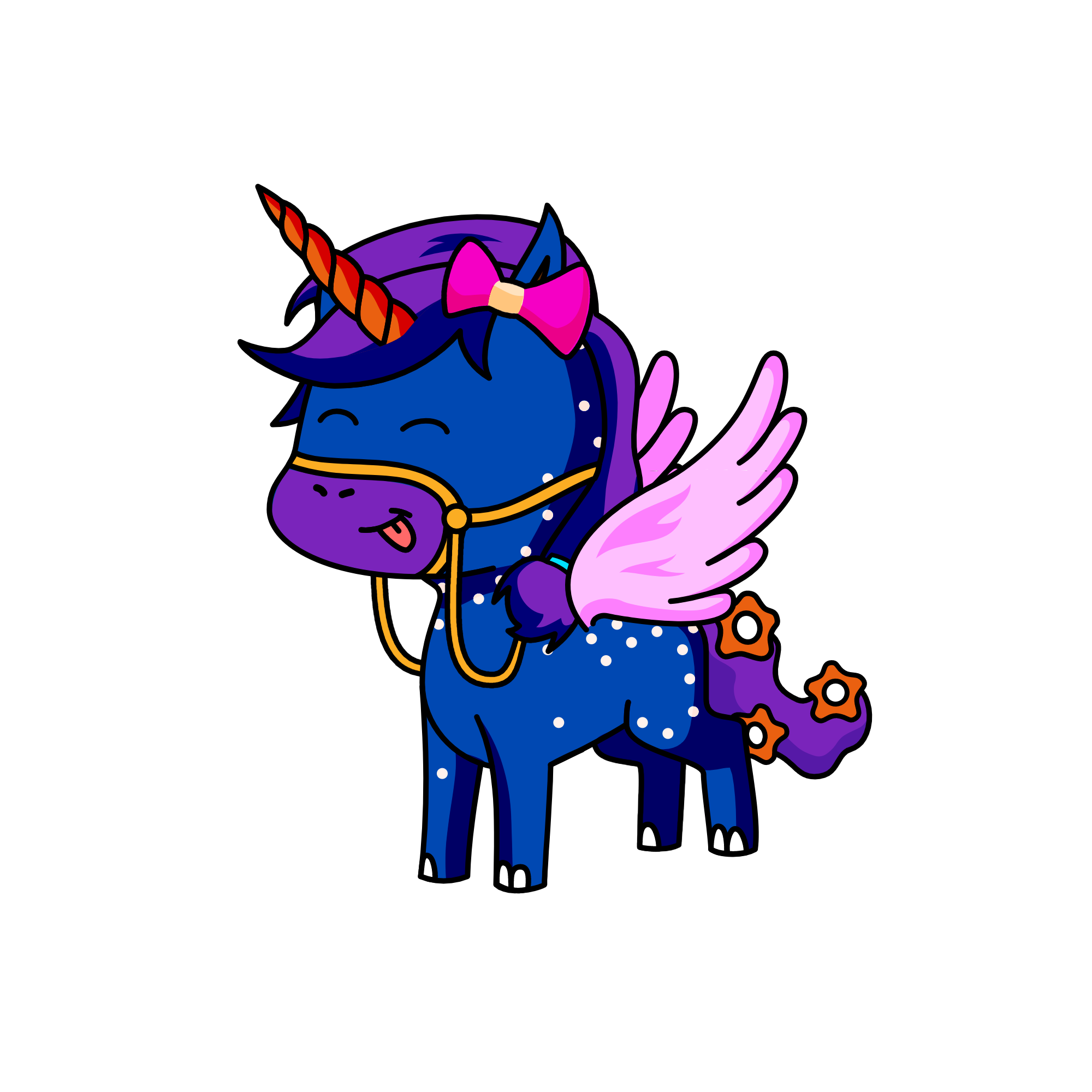 dabe, the unicorn