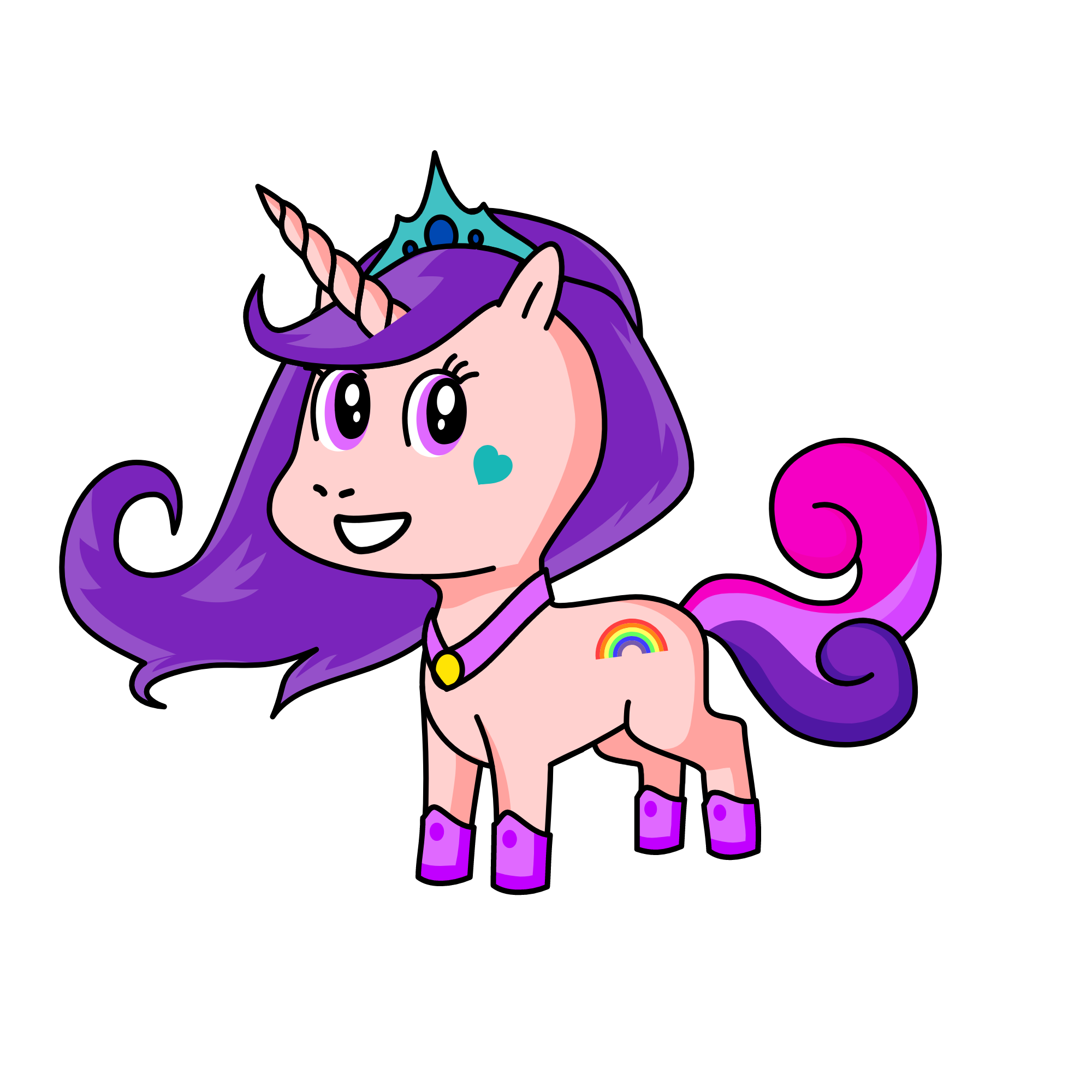 Lyvena, the unicorn
