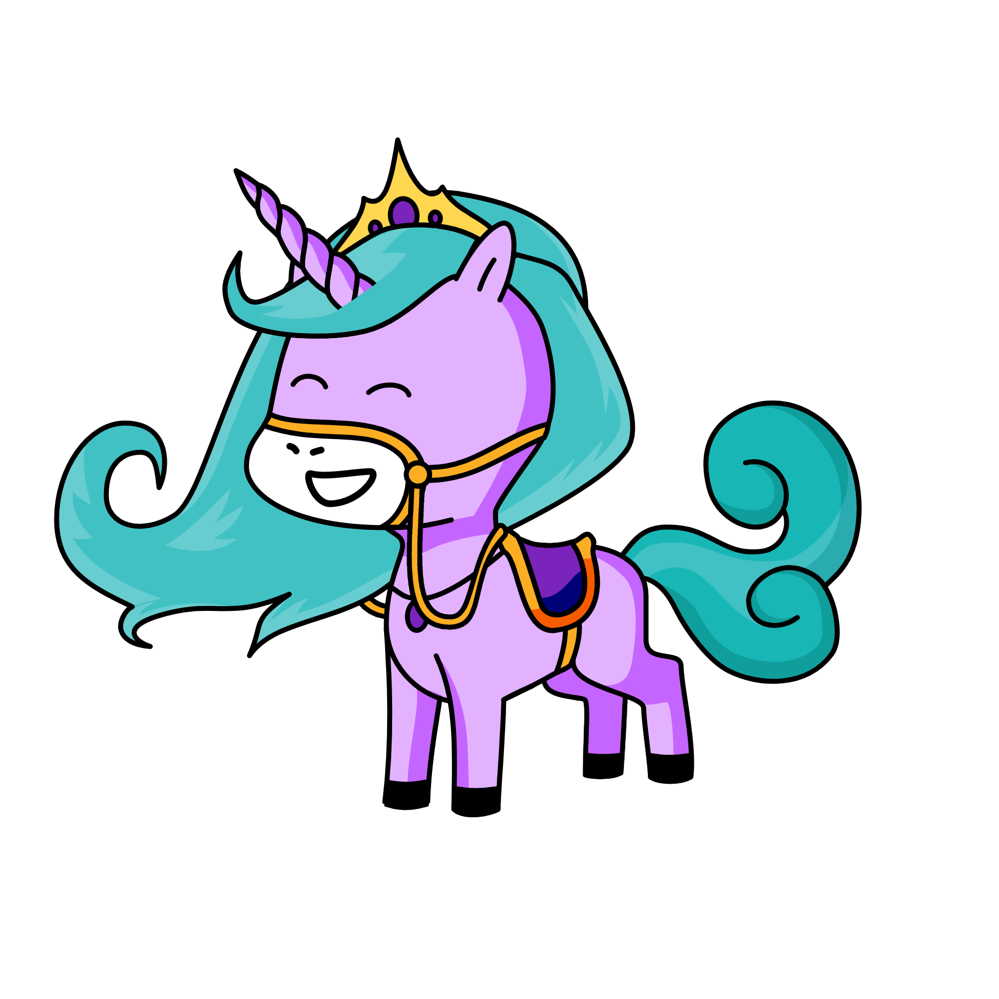 Lyxxy Da Protector, the unicorn