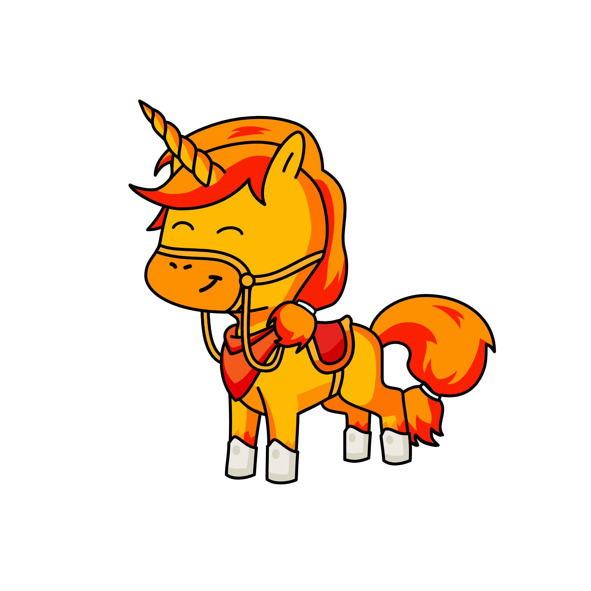 Sundown, the unicorn