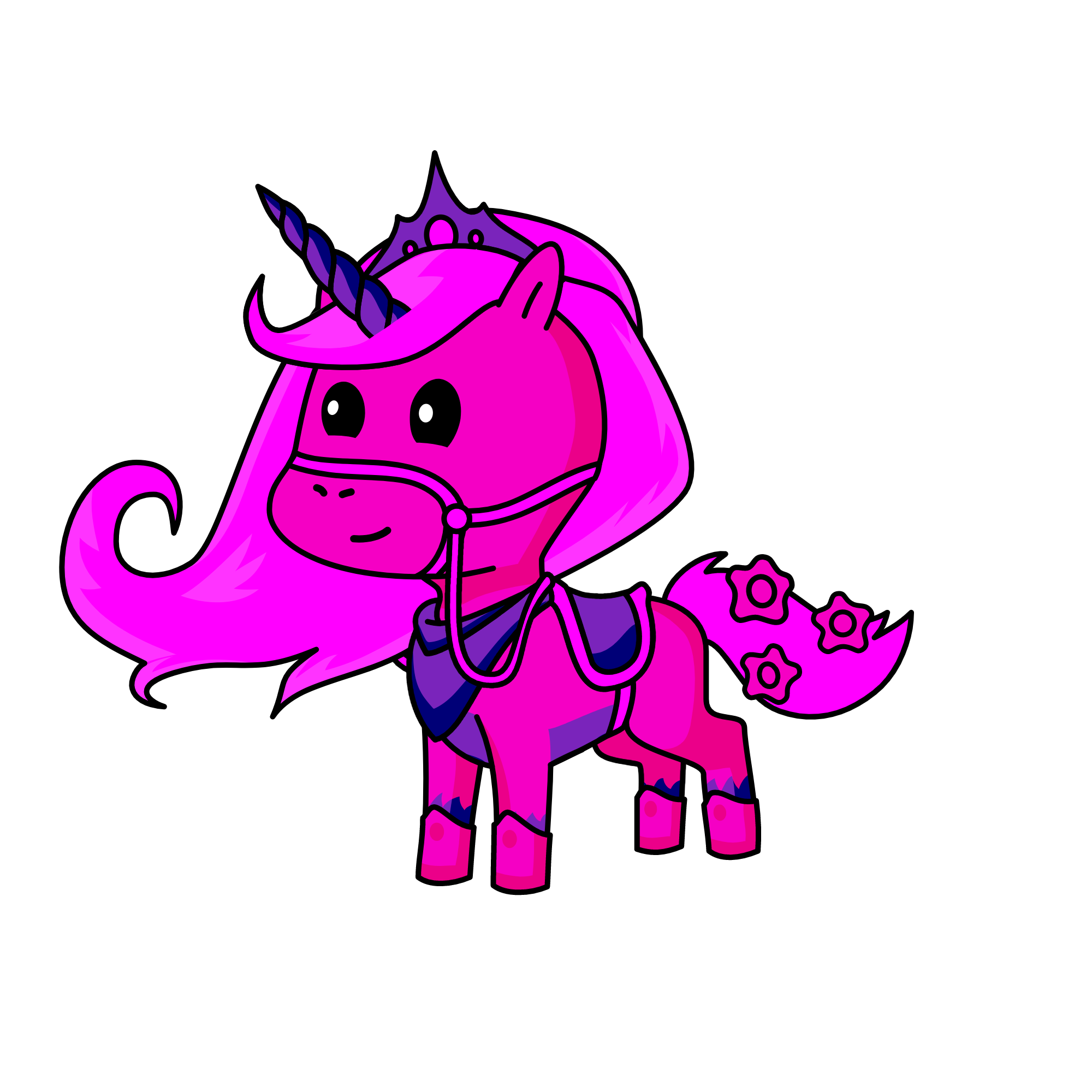 the queen of unicorns , the unicorn
