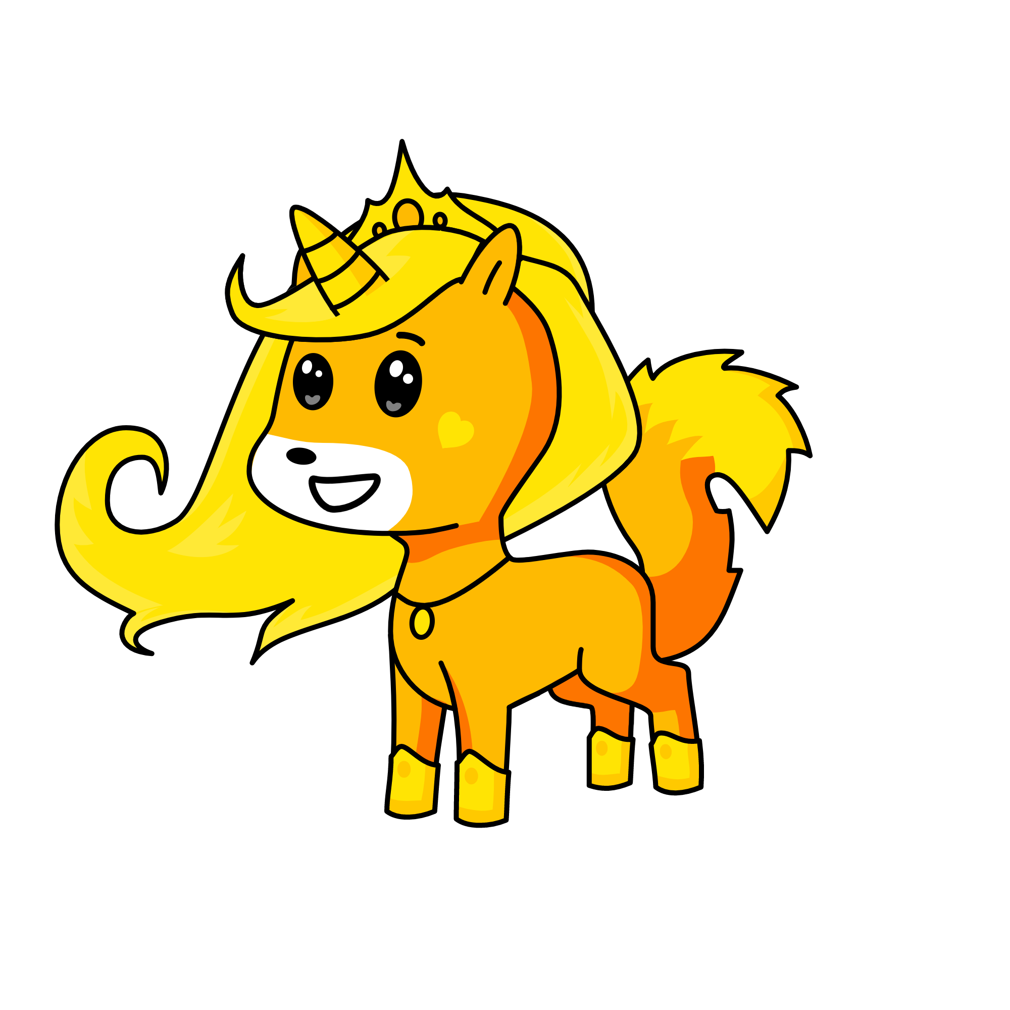 suny, the unicorn