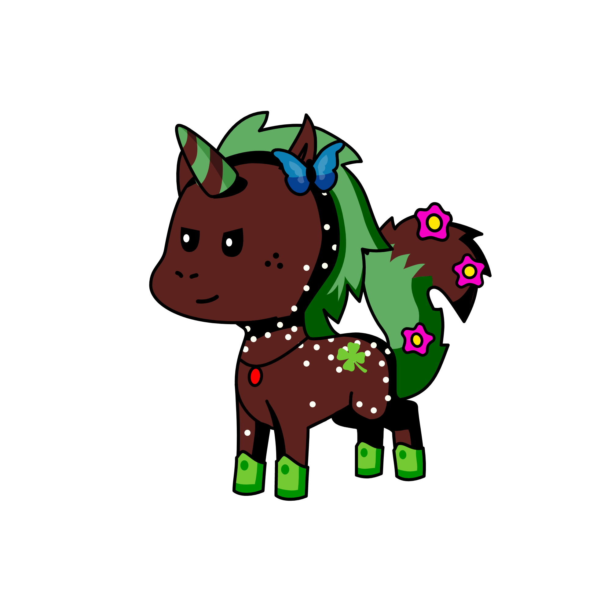 khan. forest uni, the unicorn