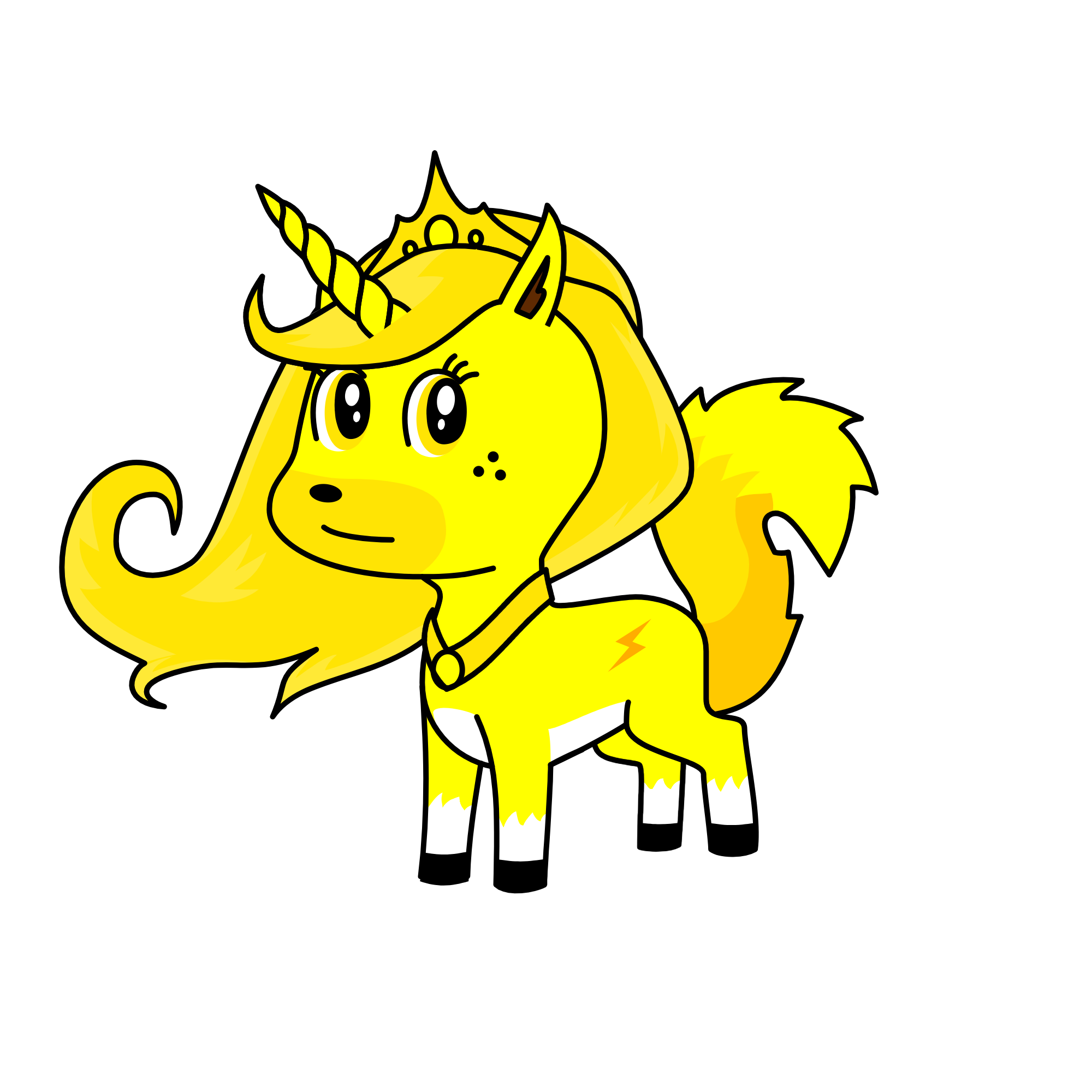 sunny rays, the unicorn