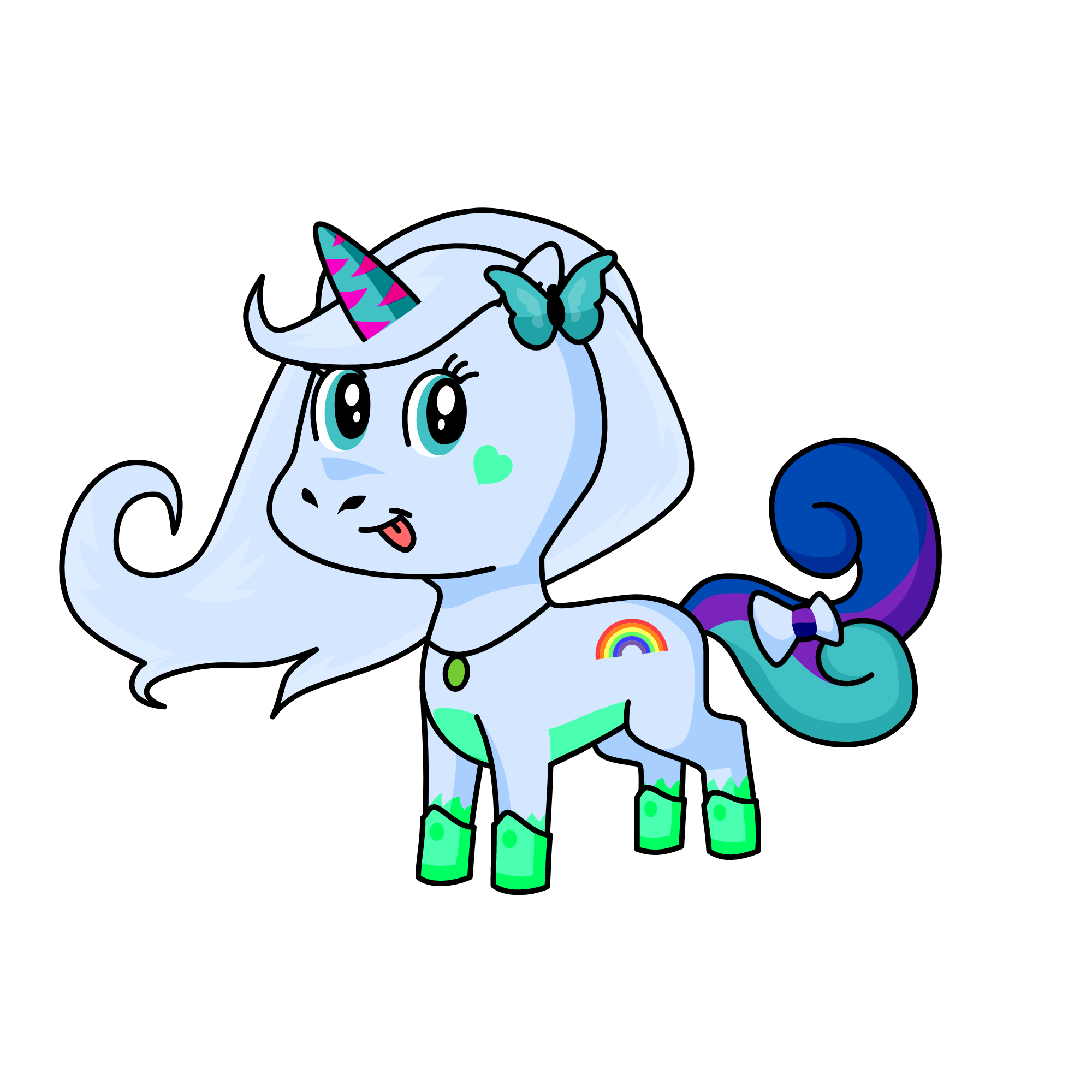 Unicorn Sophie, the unicorn