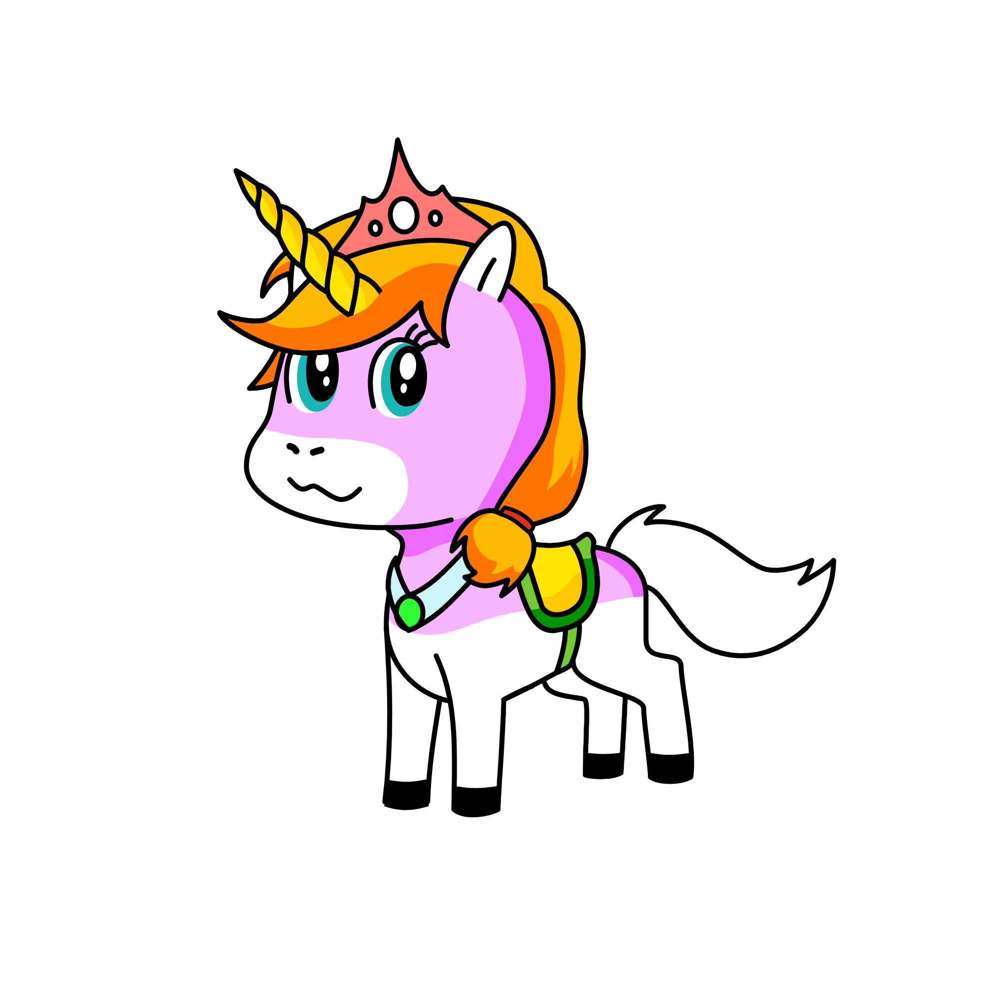 gaga, the unicorn