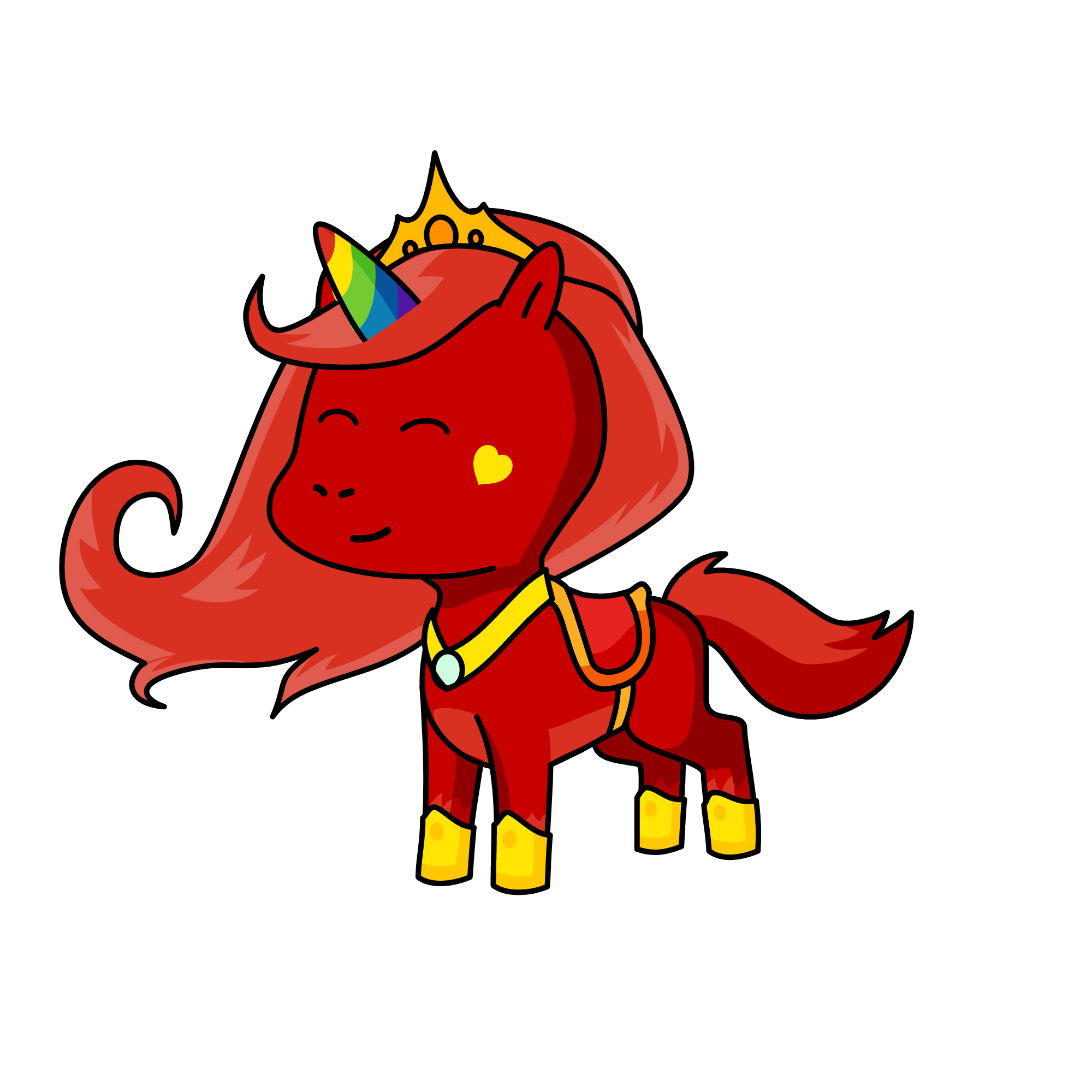 بيادر, the unicorn