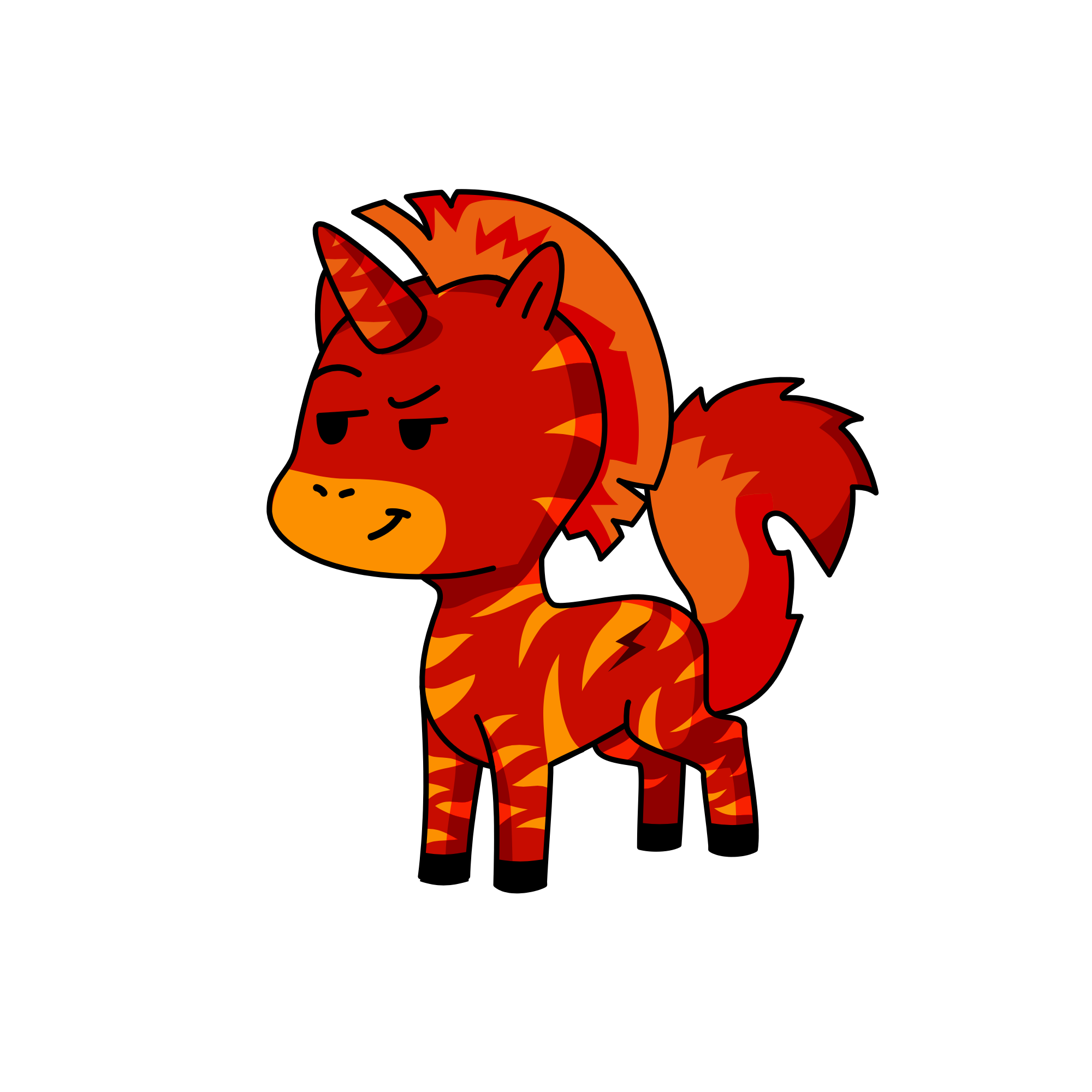Fireten, the unicorn