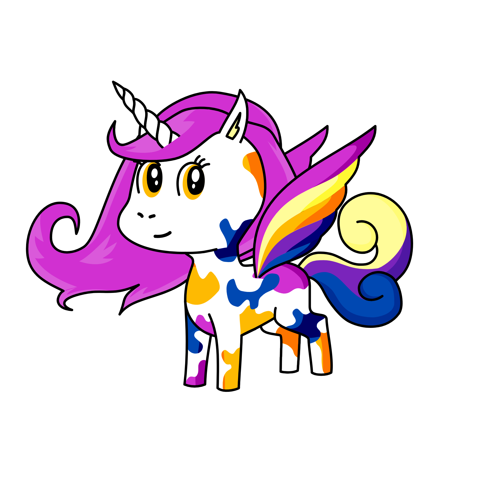 What if apps were pets? oc: Real instagram, the unicorn