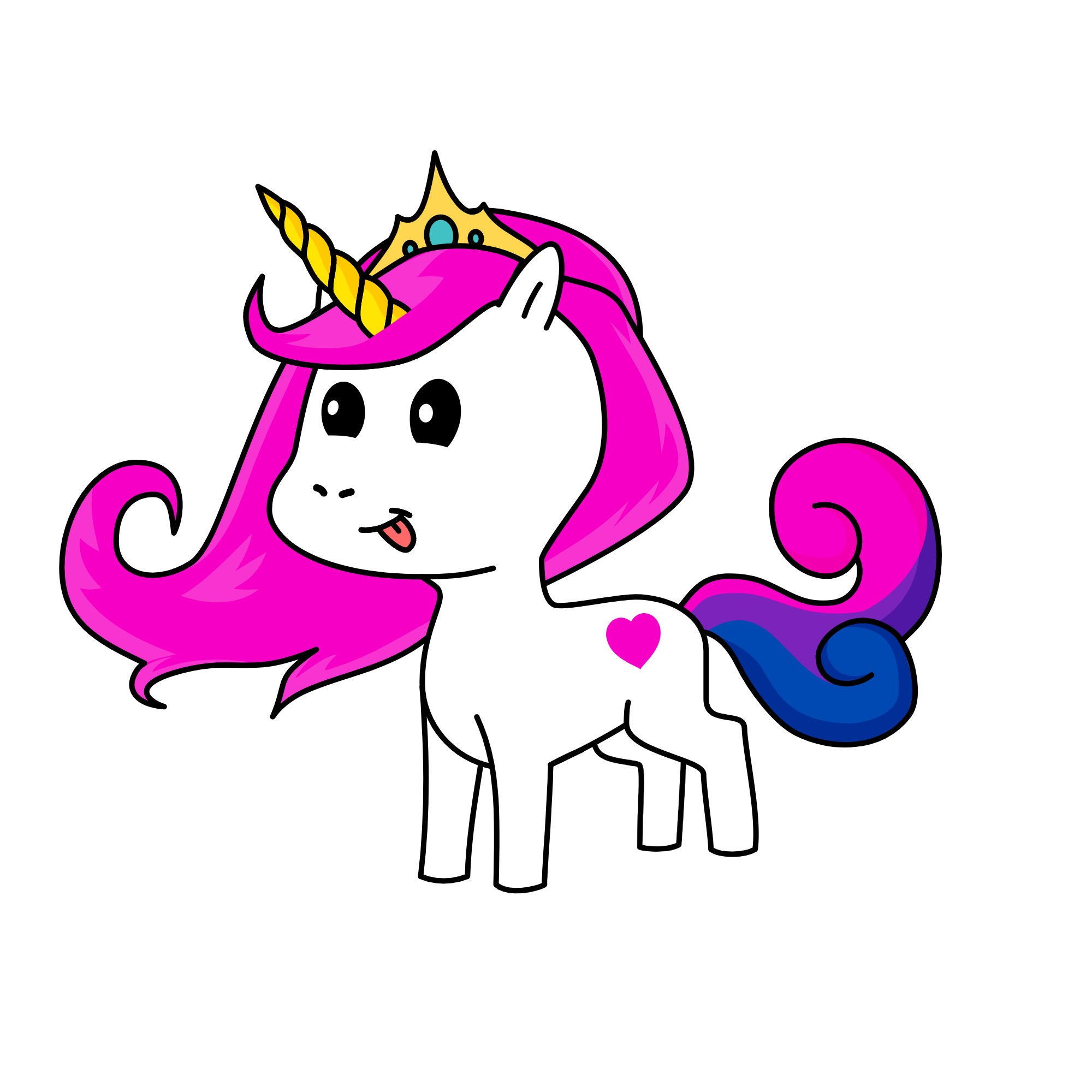 Rose, the unicorn