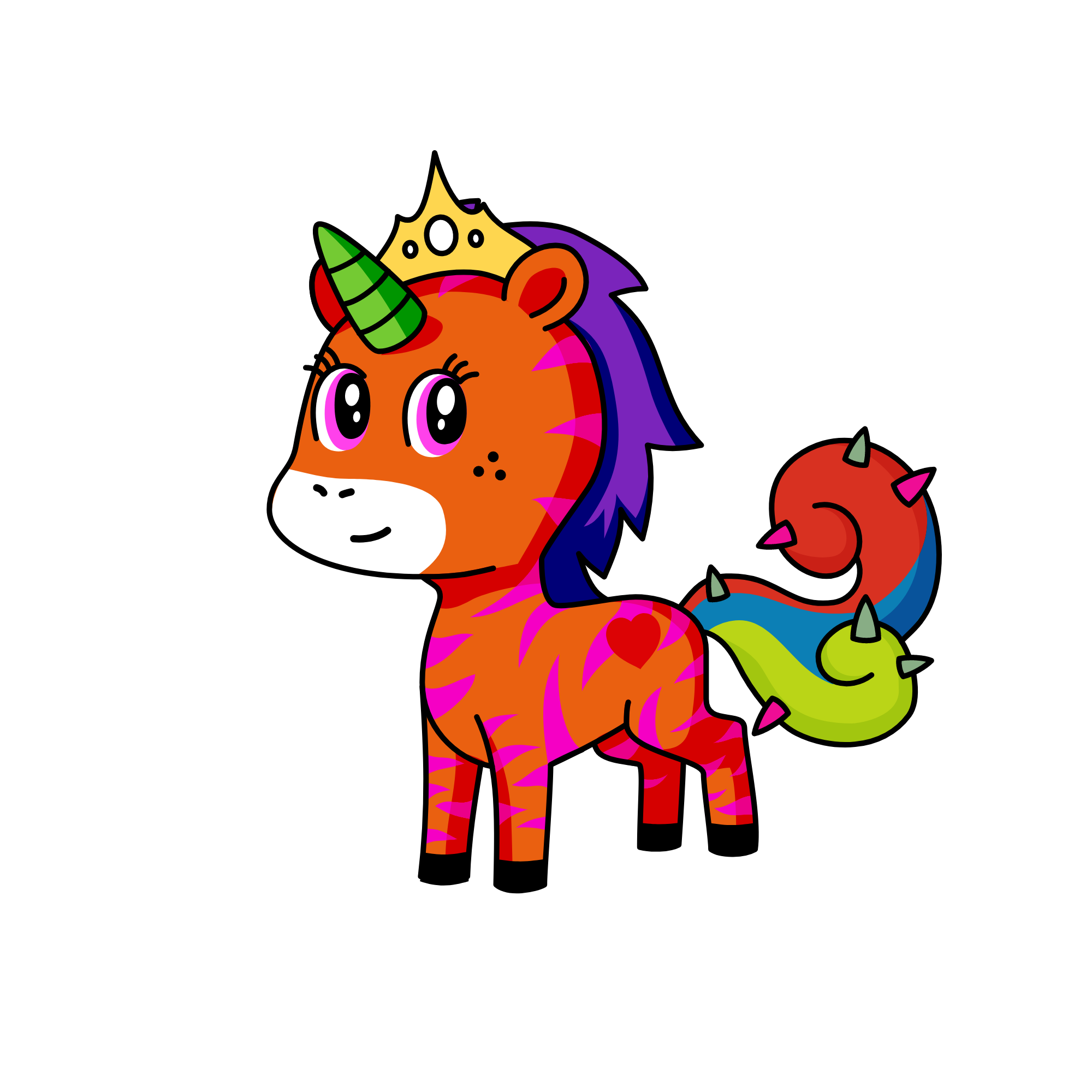 Dark Dungeon, the unicorn