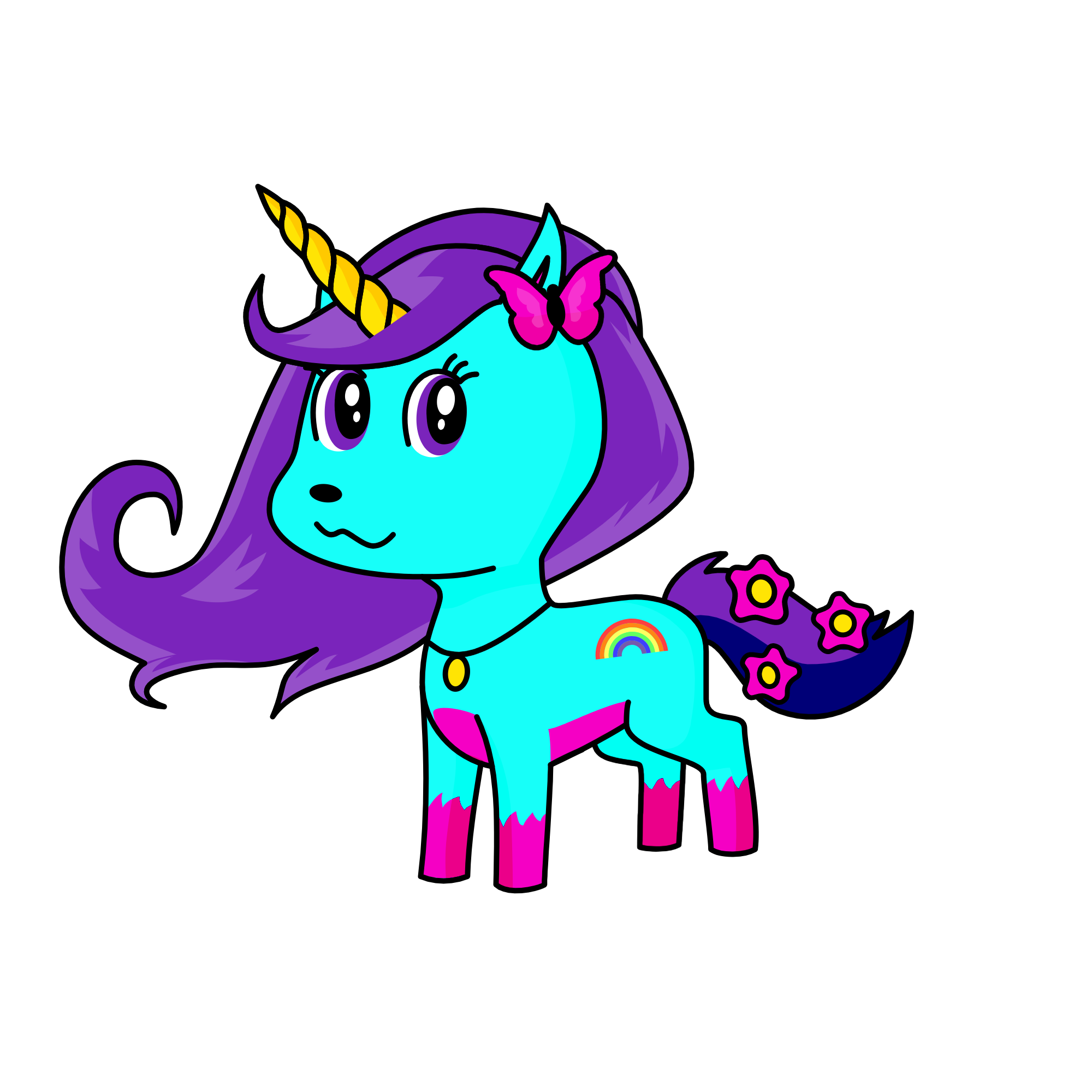 Angel, the unicorn