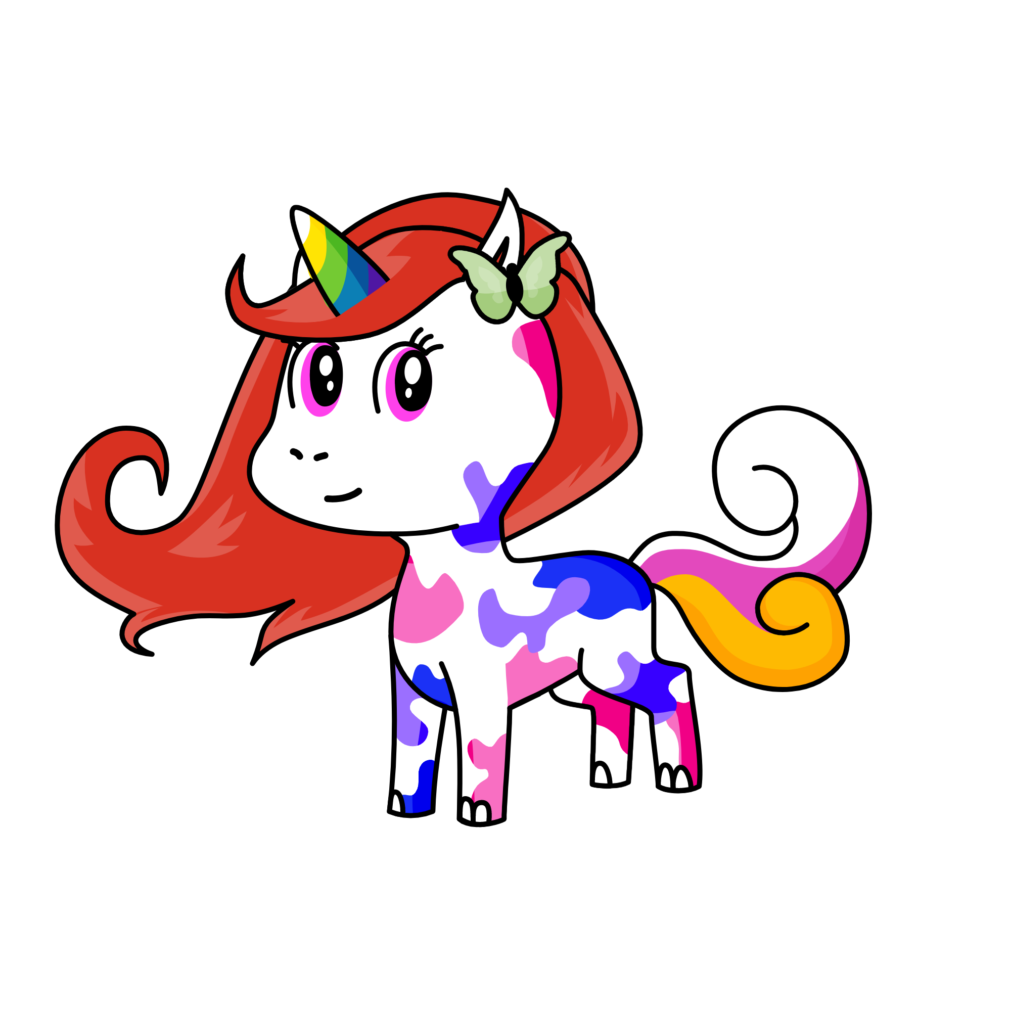 Ariel, the unicorn