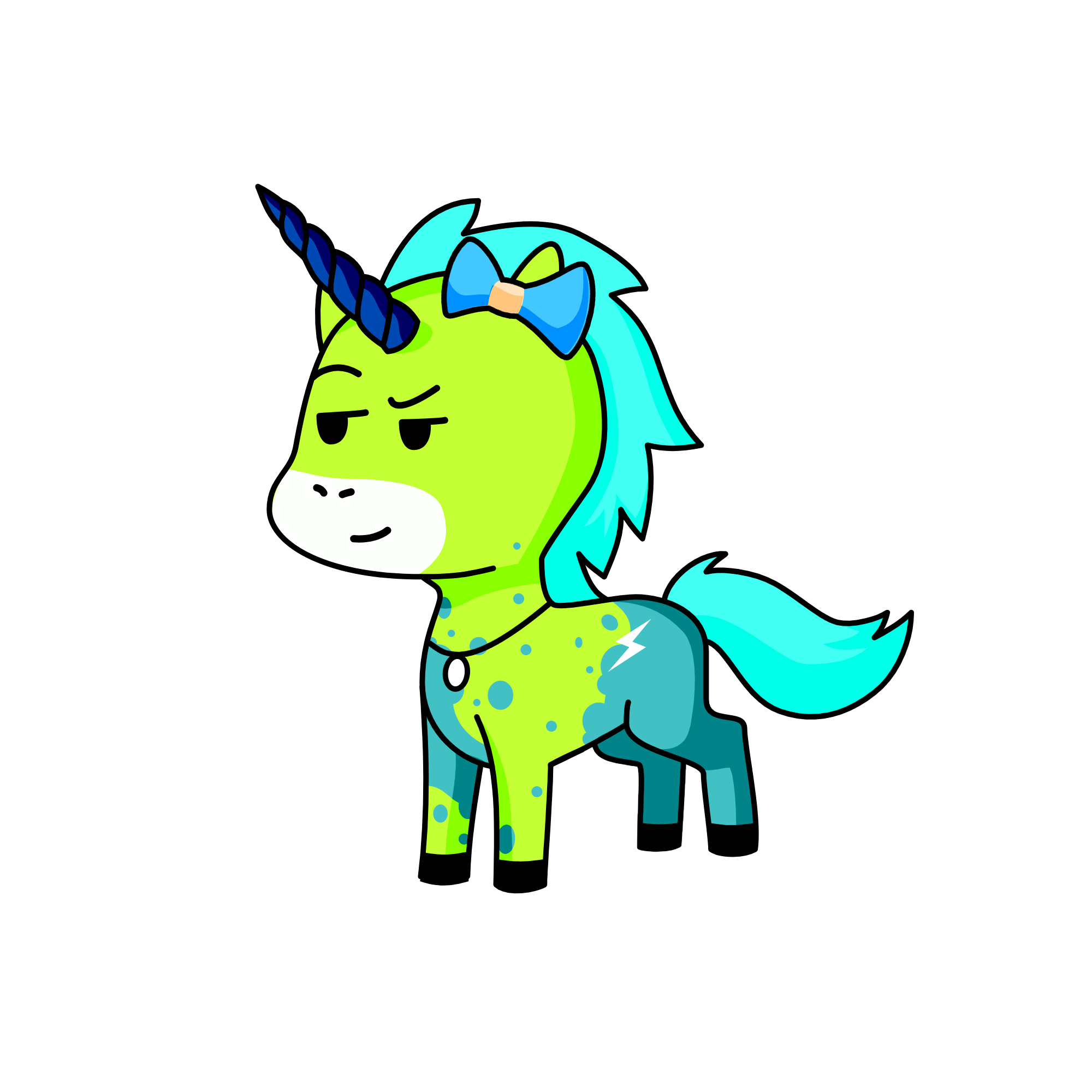 flash, the unicorn