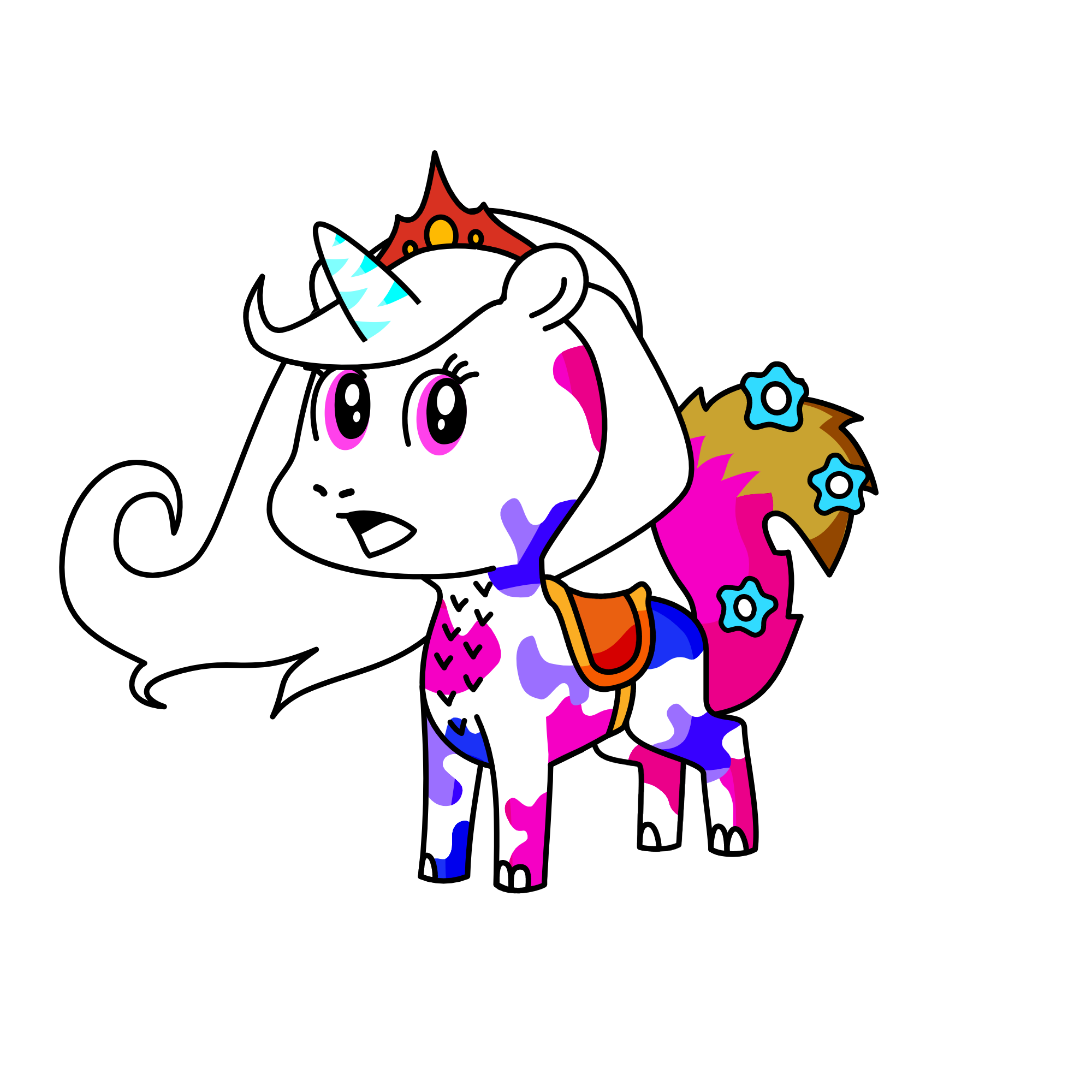 molly, the unicorn