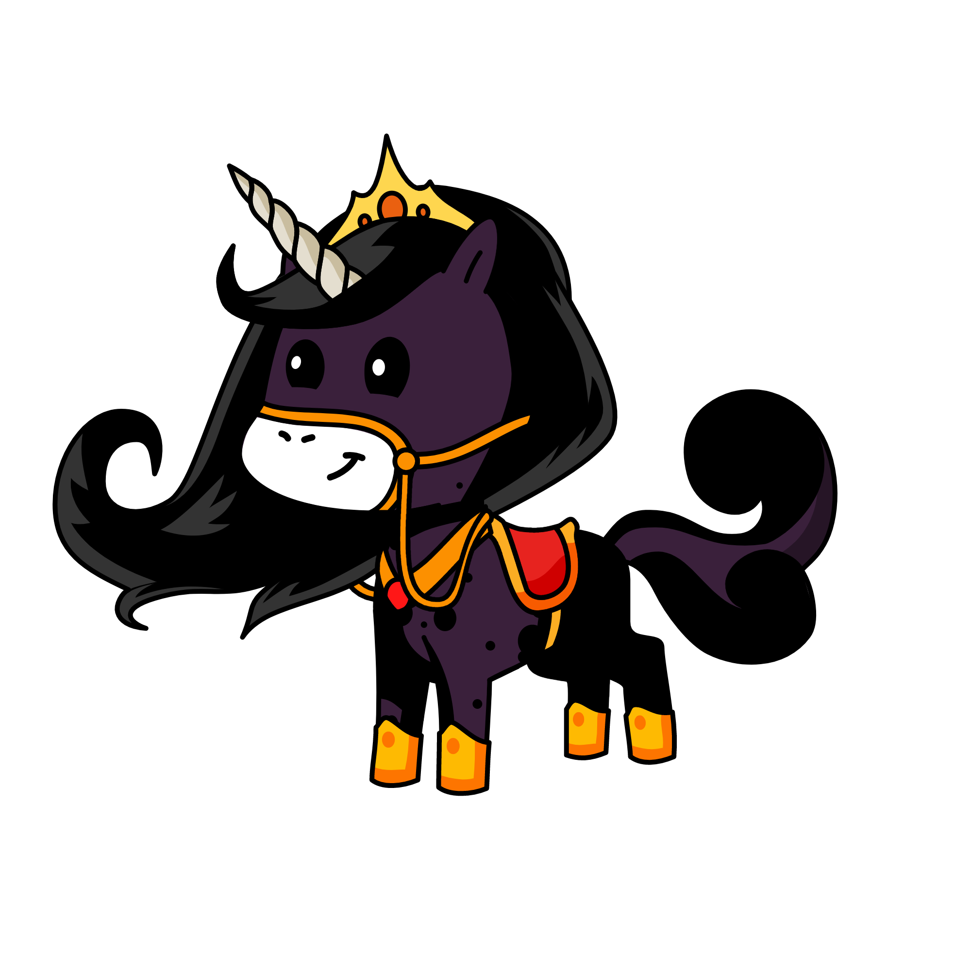 Midnight, the unicorn