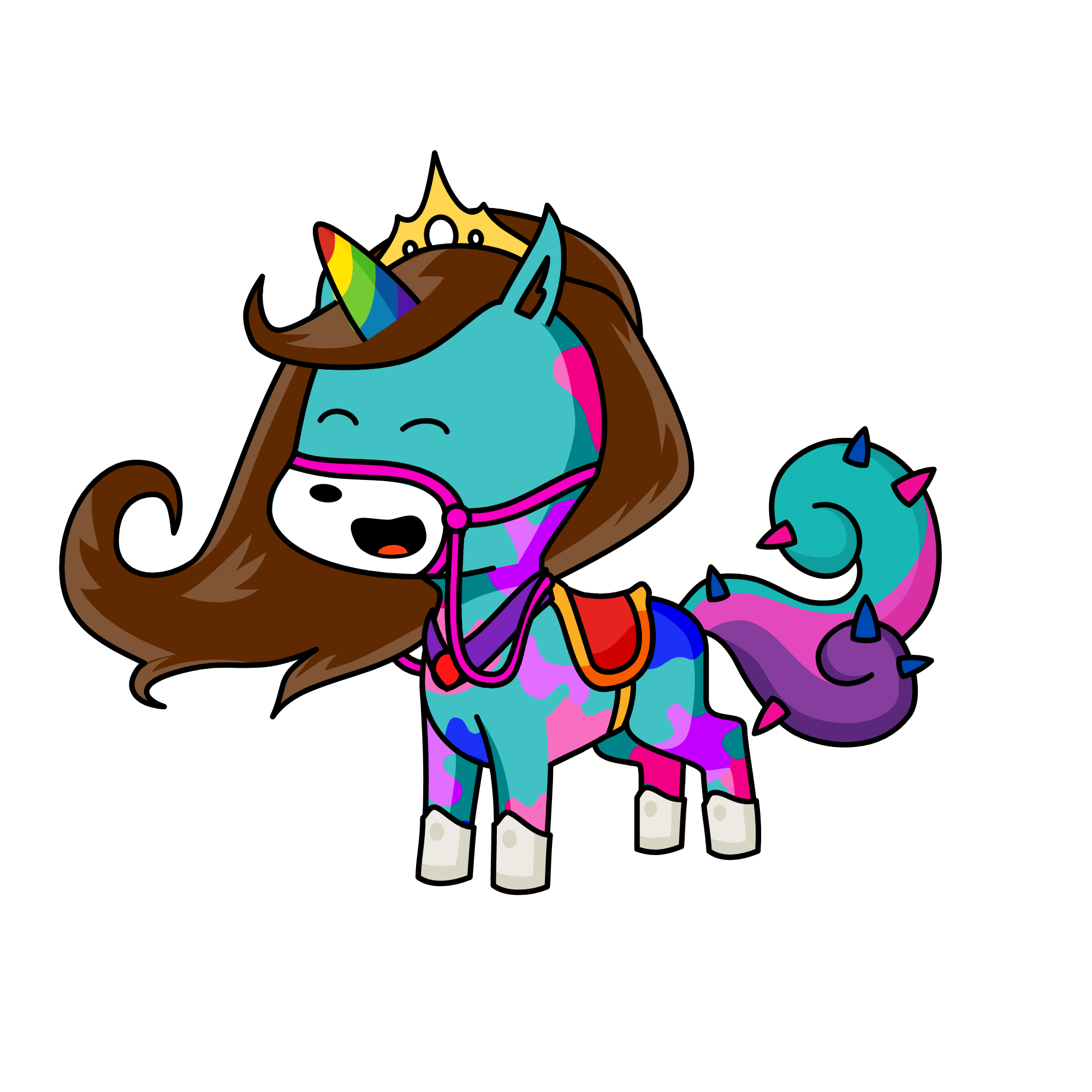 Dangle, the unicorn