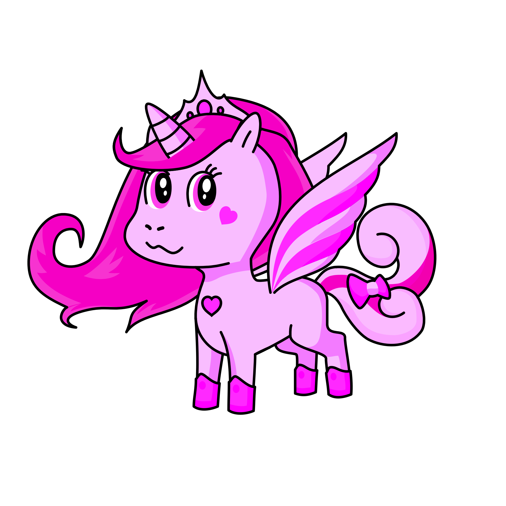 Princess Love, the unicorn
