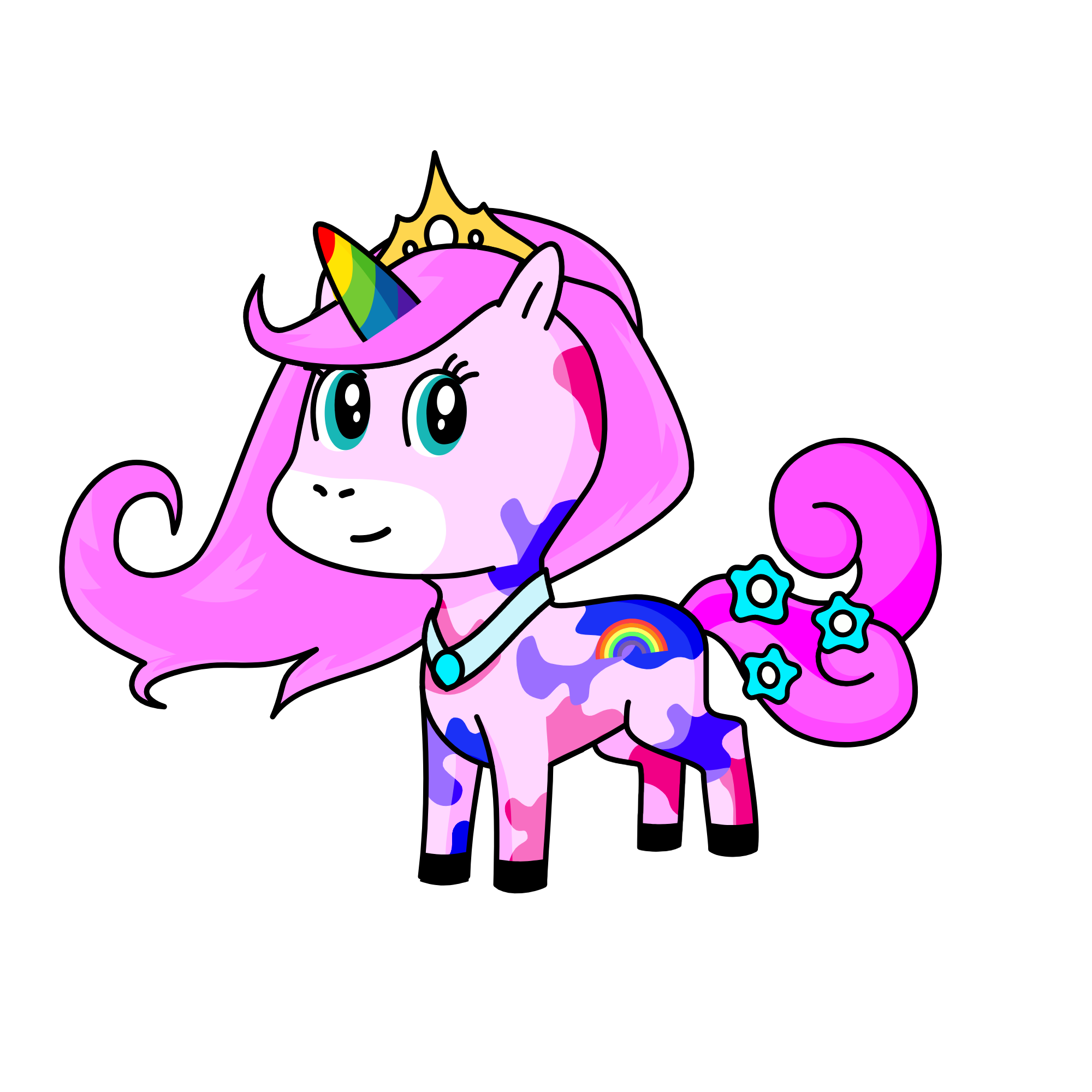 Jewella, the unicorn