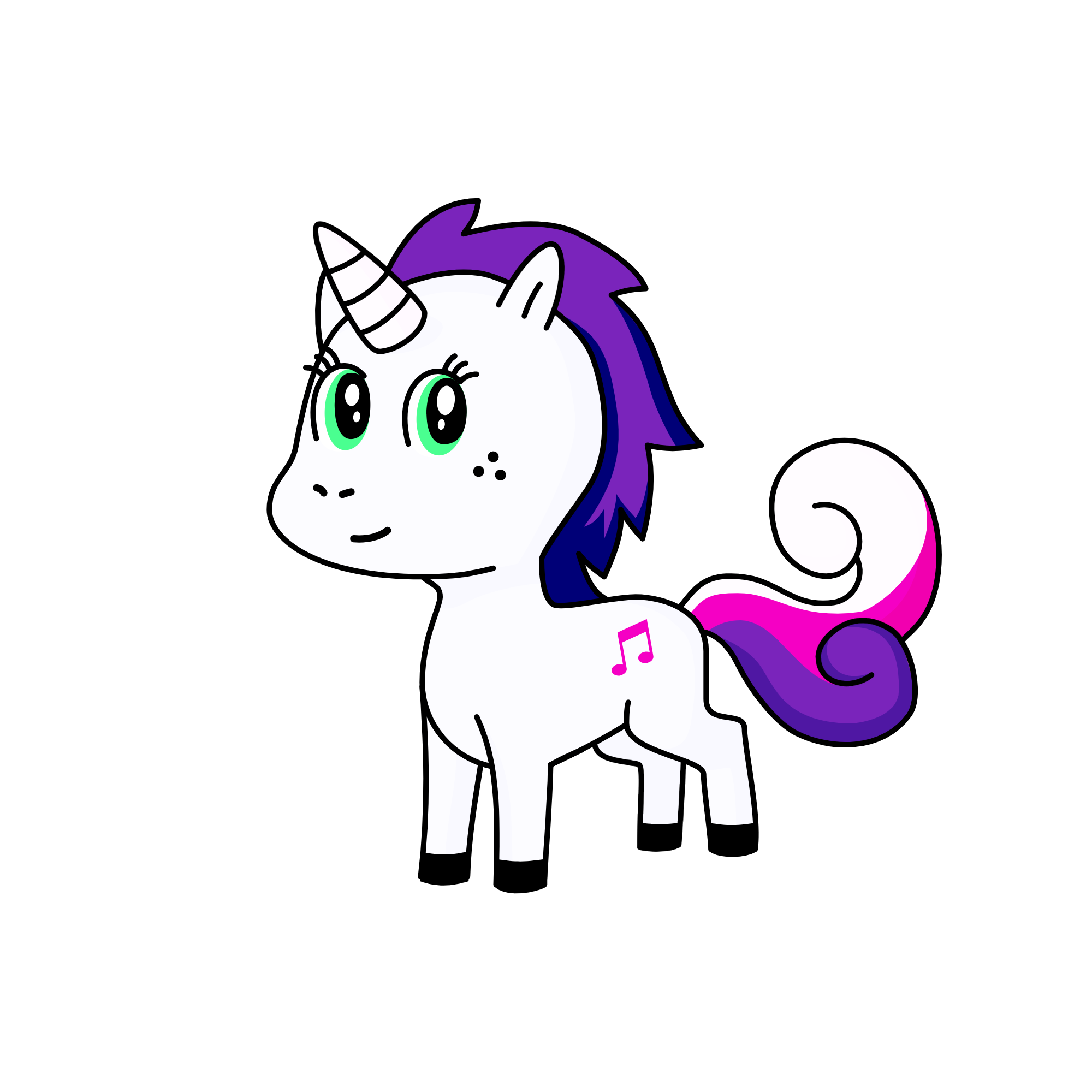 Sweetie Belle, the unicorn