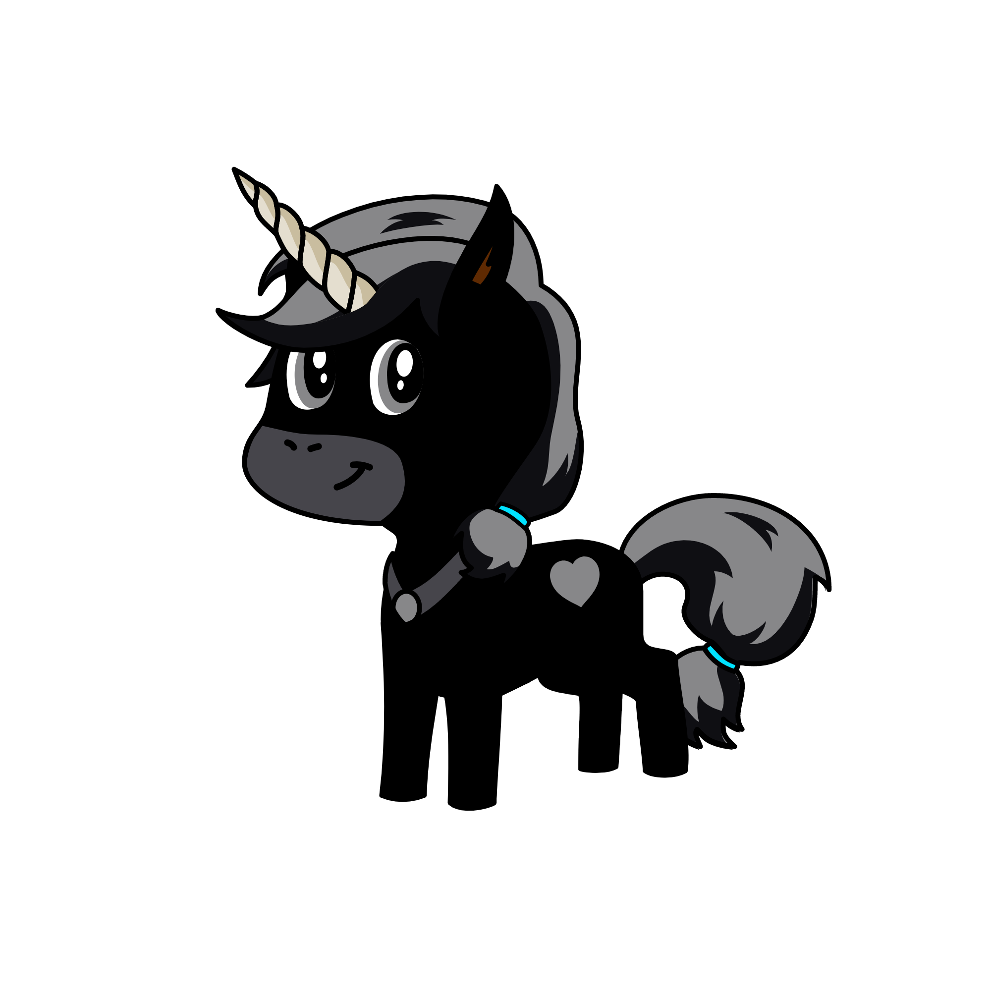 Starry, the unicorn