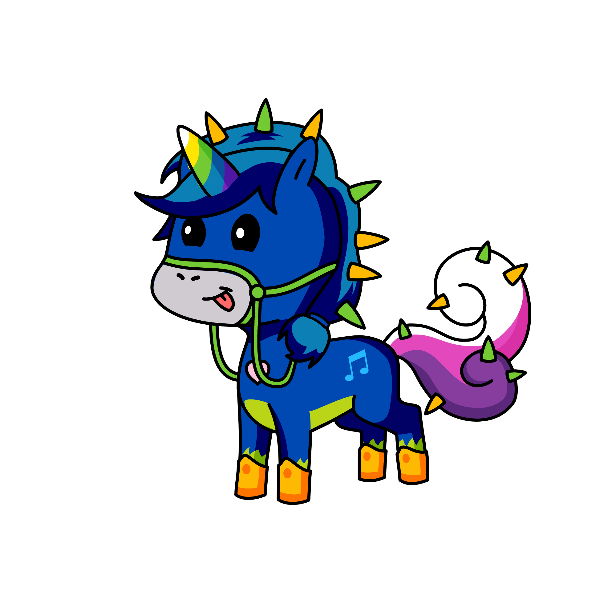 Ellen , the unicorn