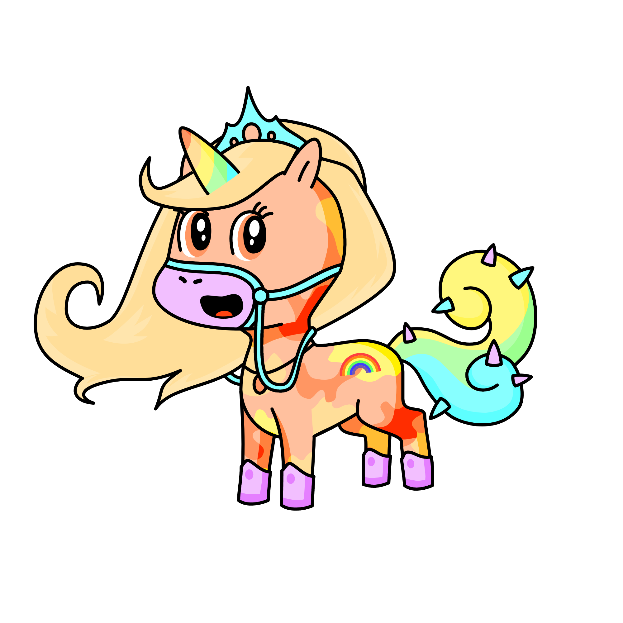 pinky, the unicorn