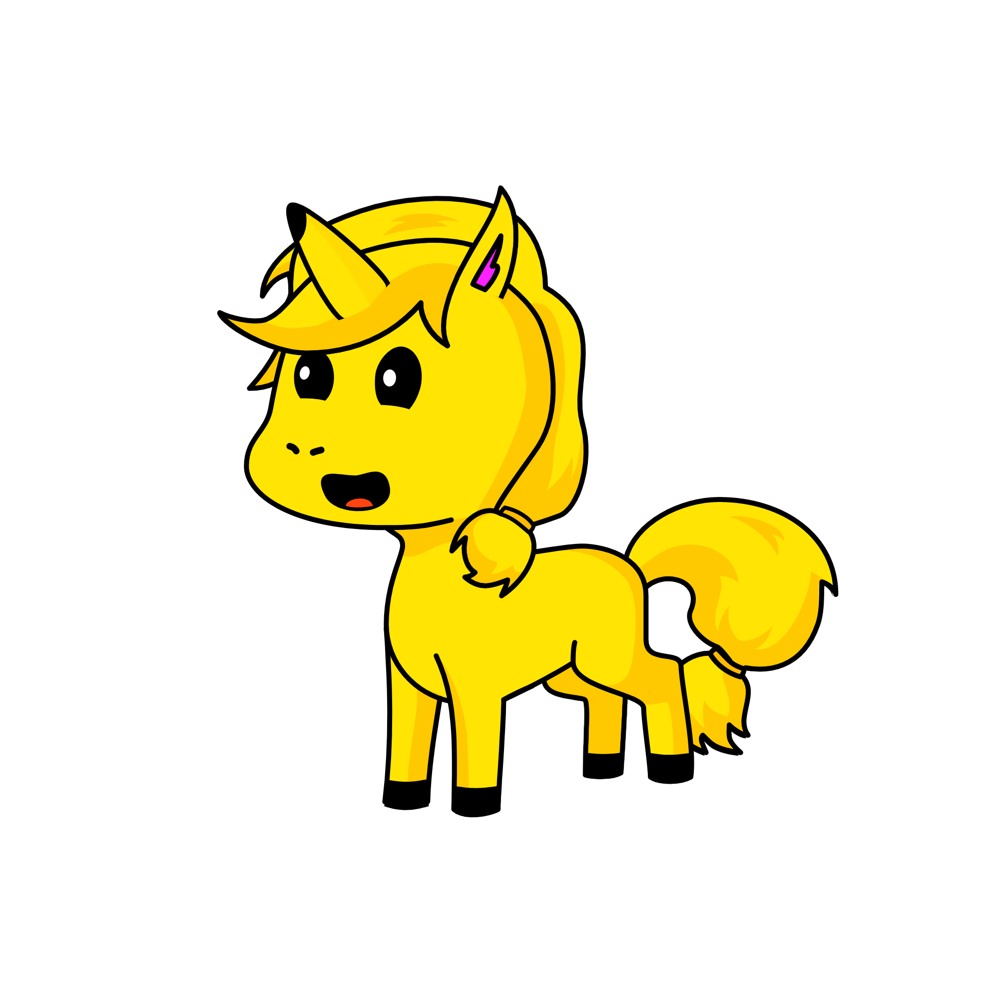 Pikapony, the unicorn