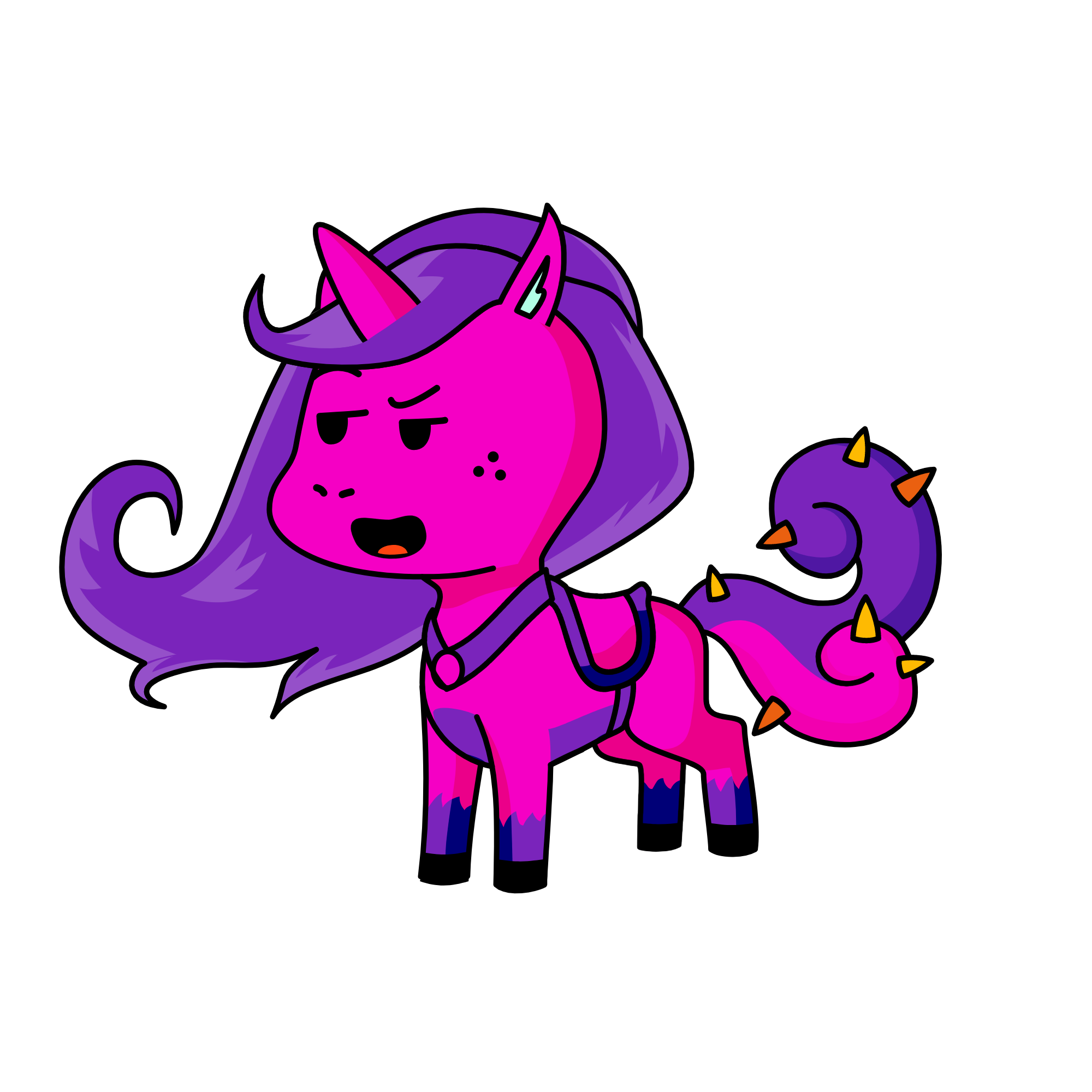 the death corun, the unicorn