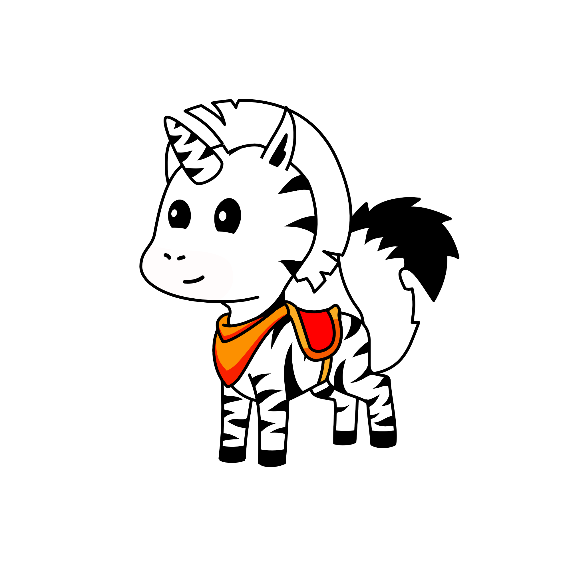 🦓, the unicorn