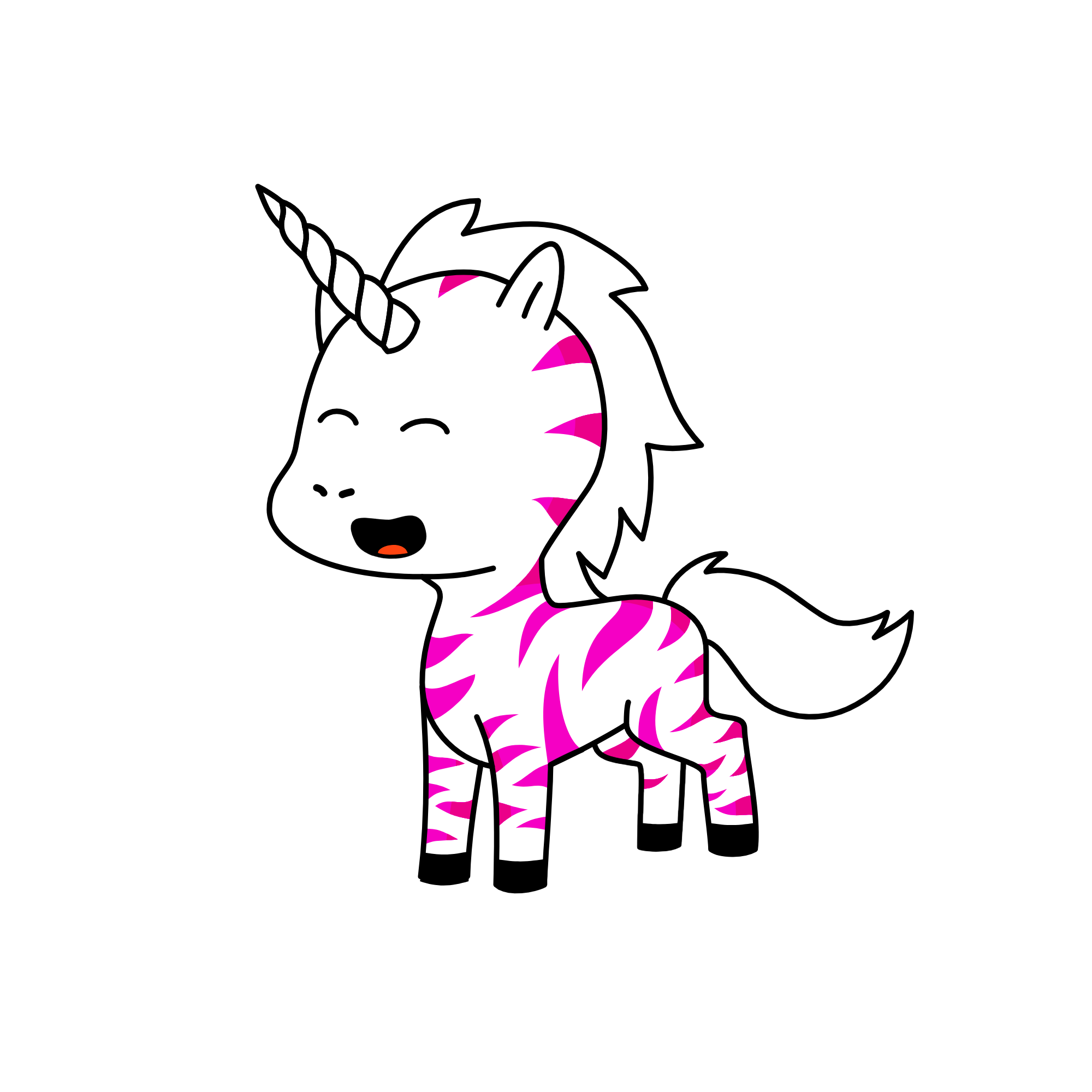 Cutie, the unicorn