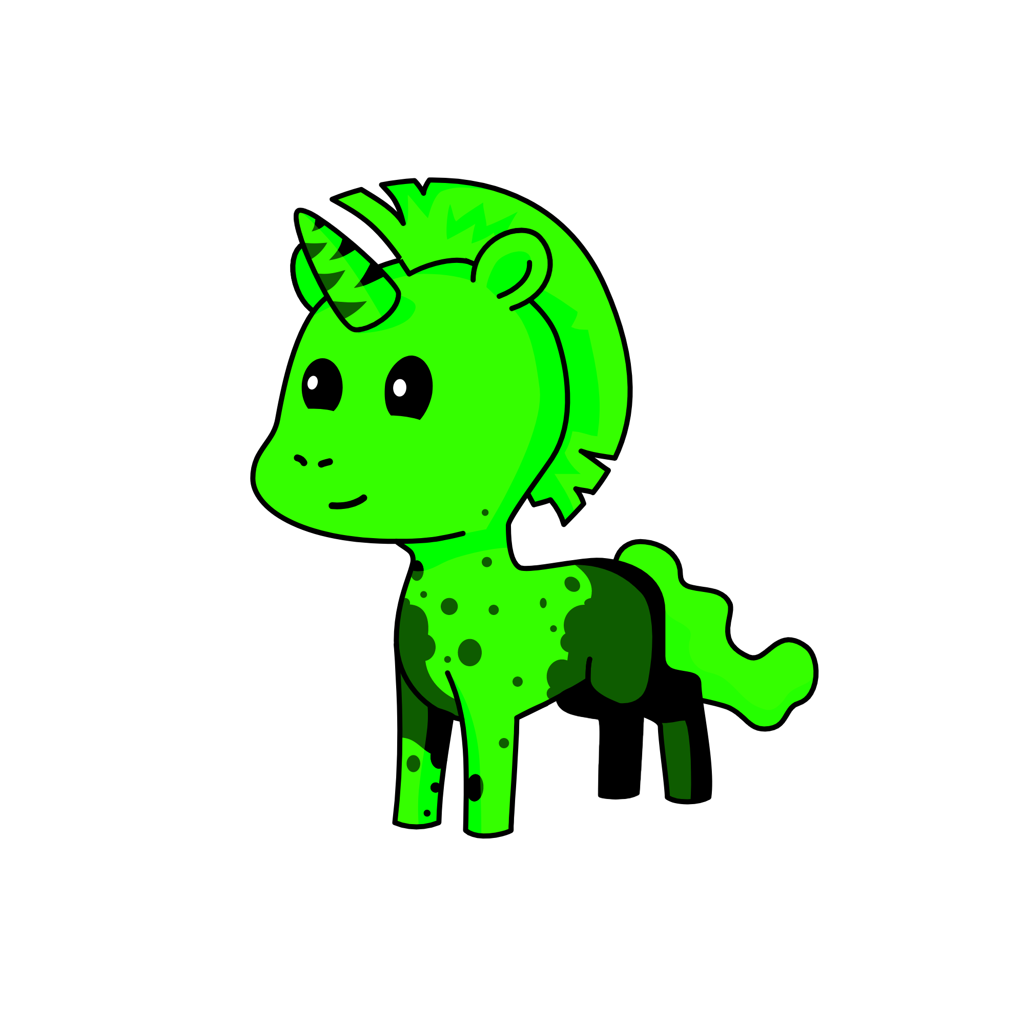 crocodile, the unicorn