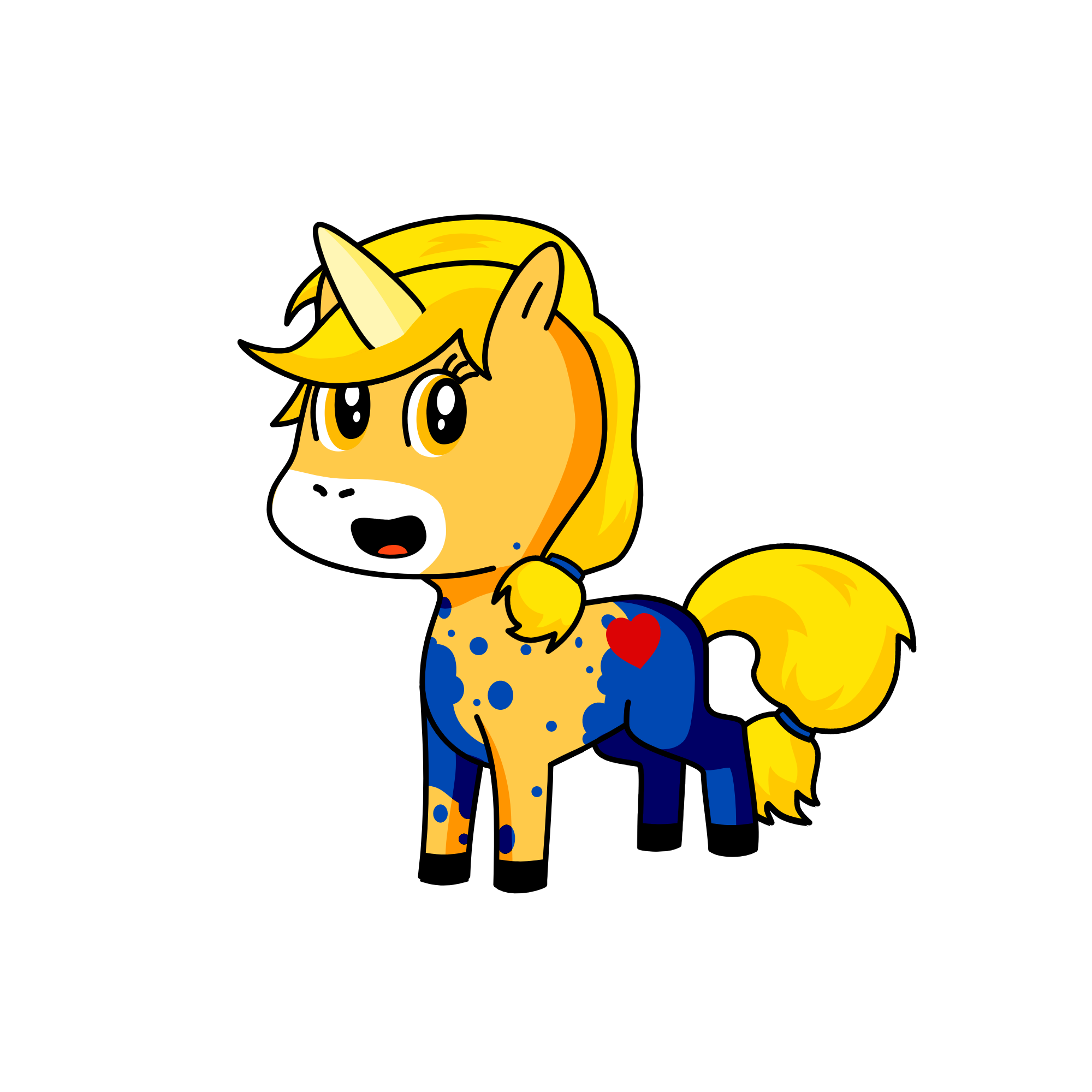 Applejack, the unicorn