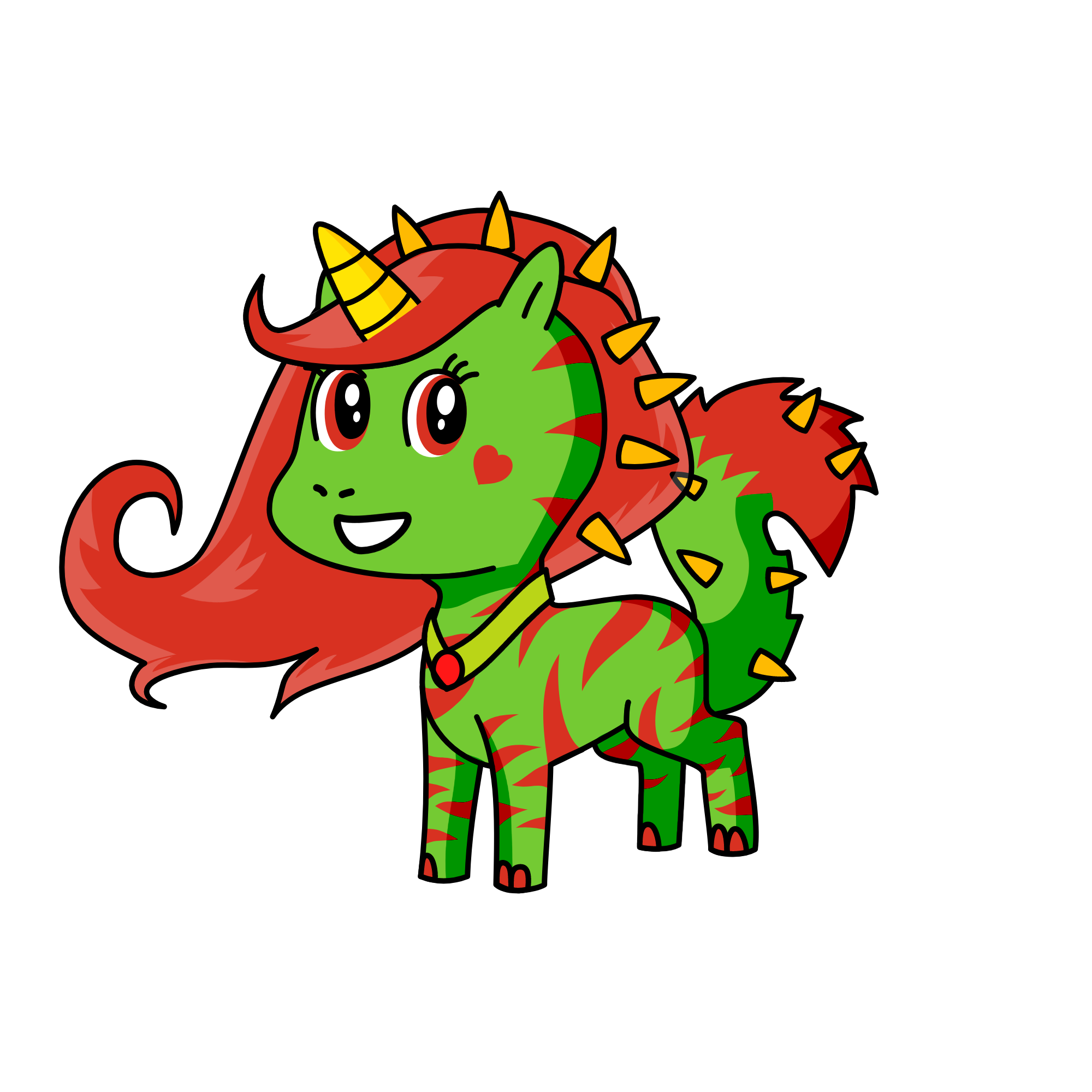Rose, the unicorn