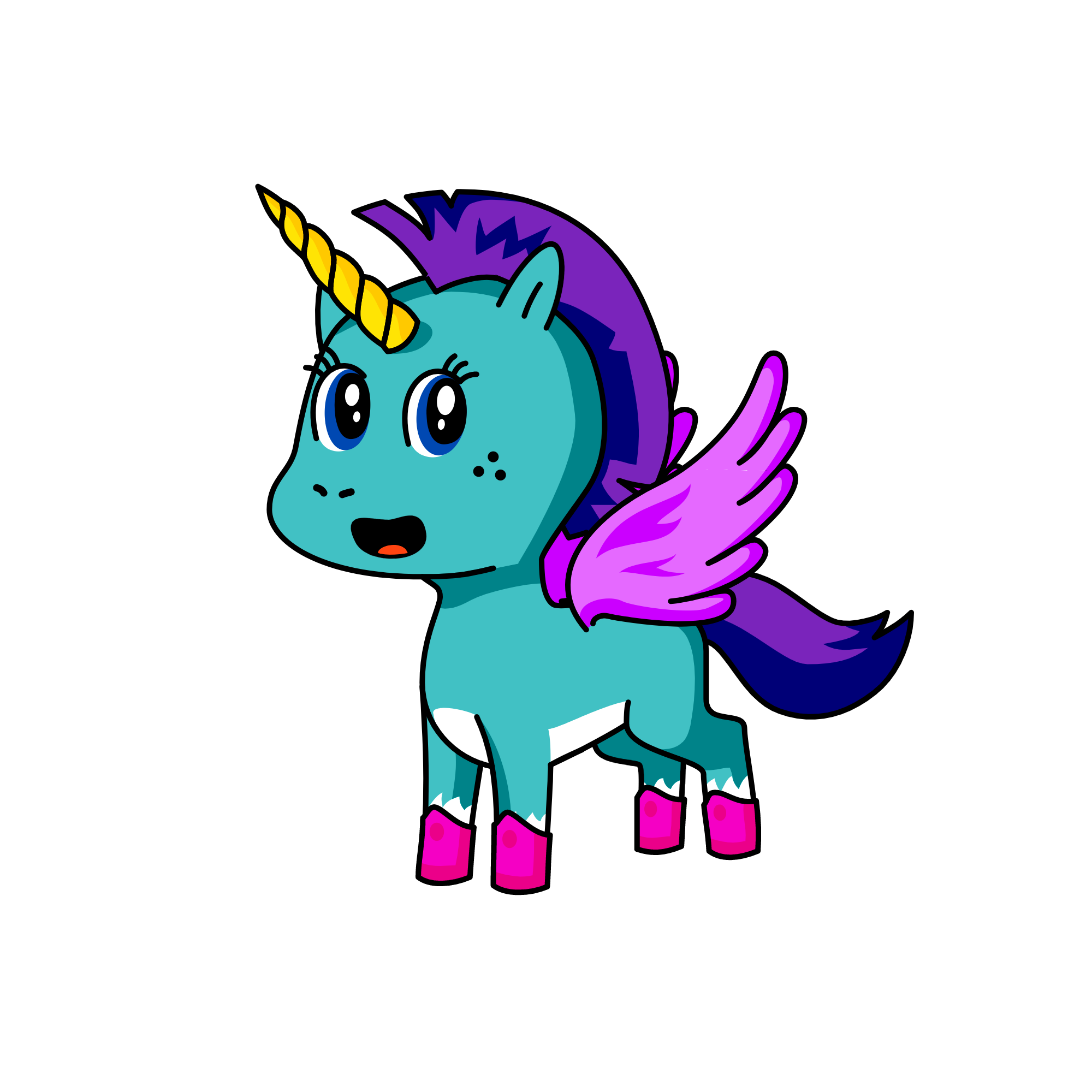 Cutiepie, the unicorn