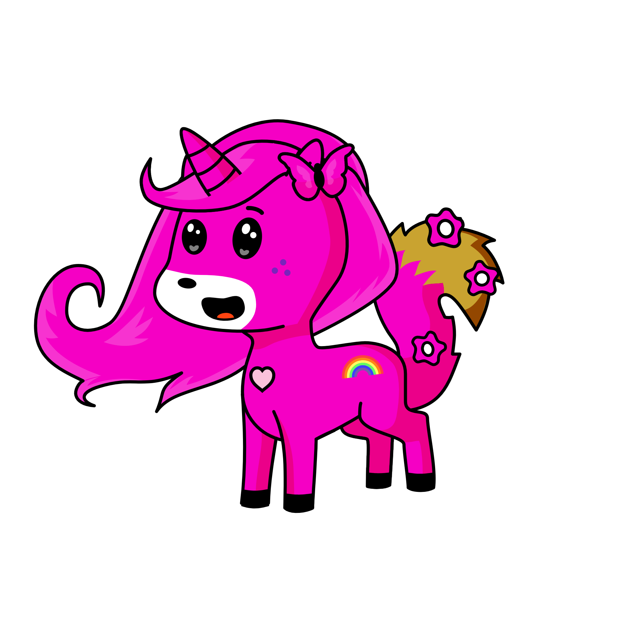 Pinkie, the unicorn