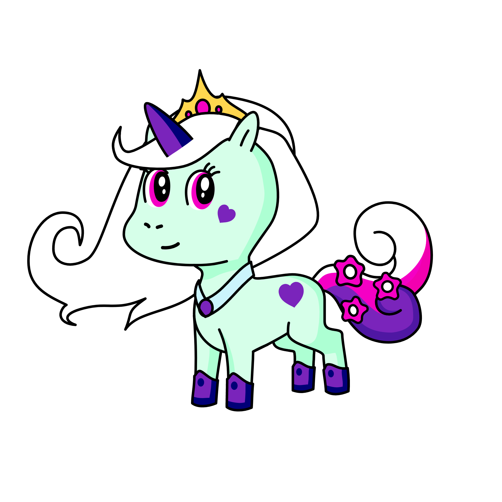 sassy, the unicorn