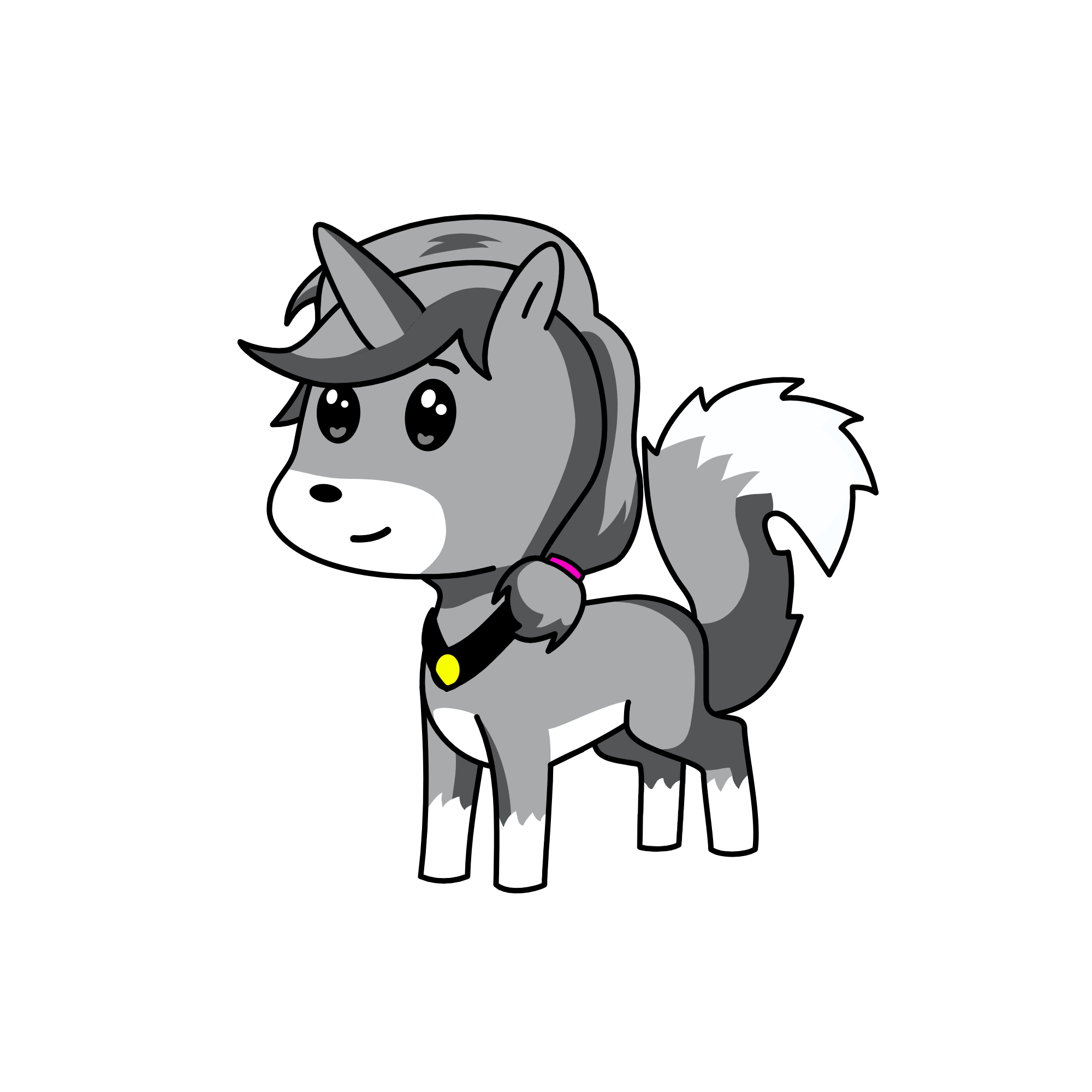 cat, the unicorn