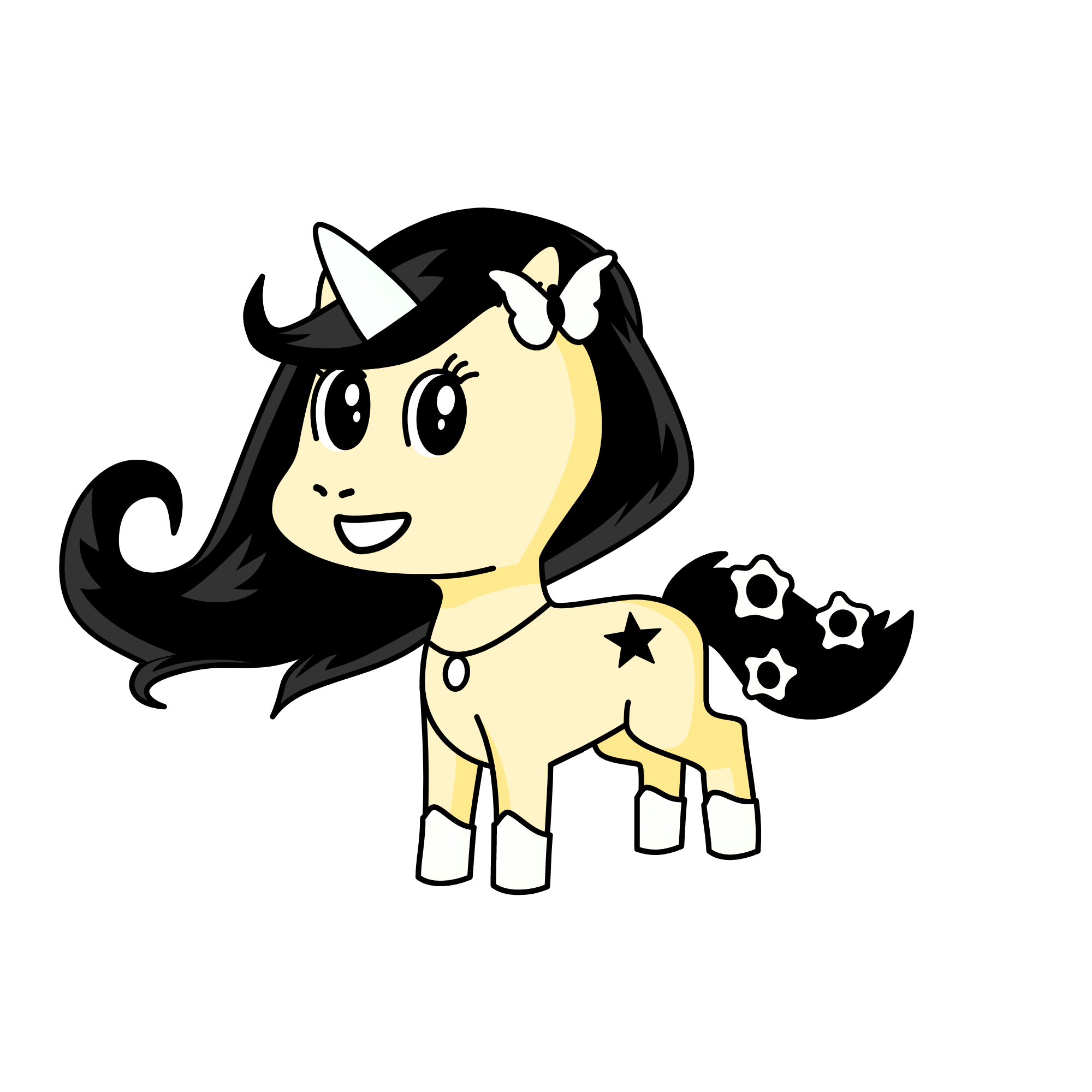Luna, the unicorn