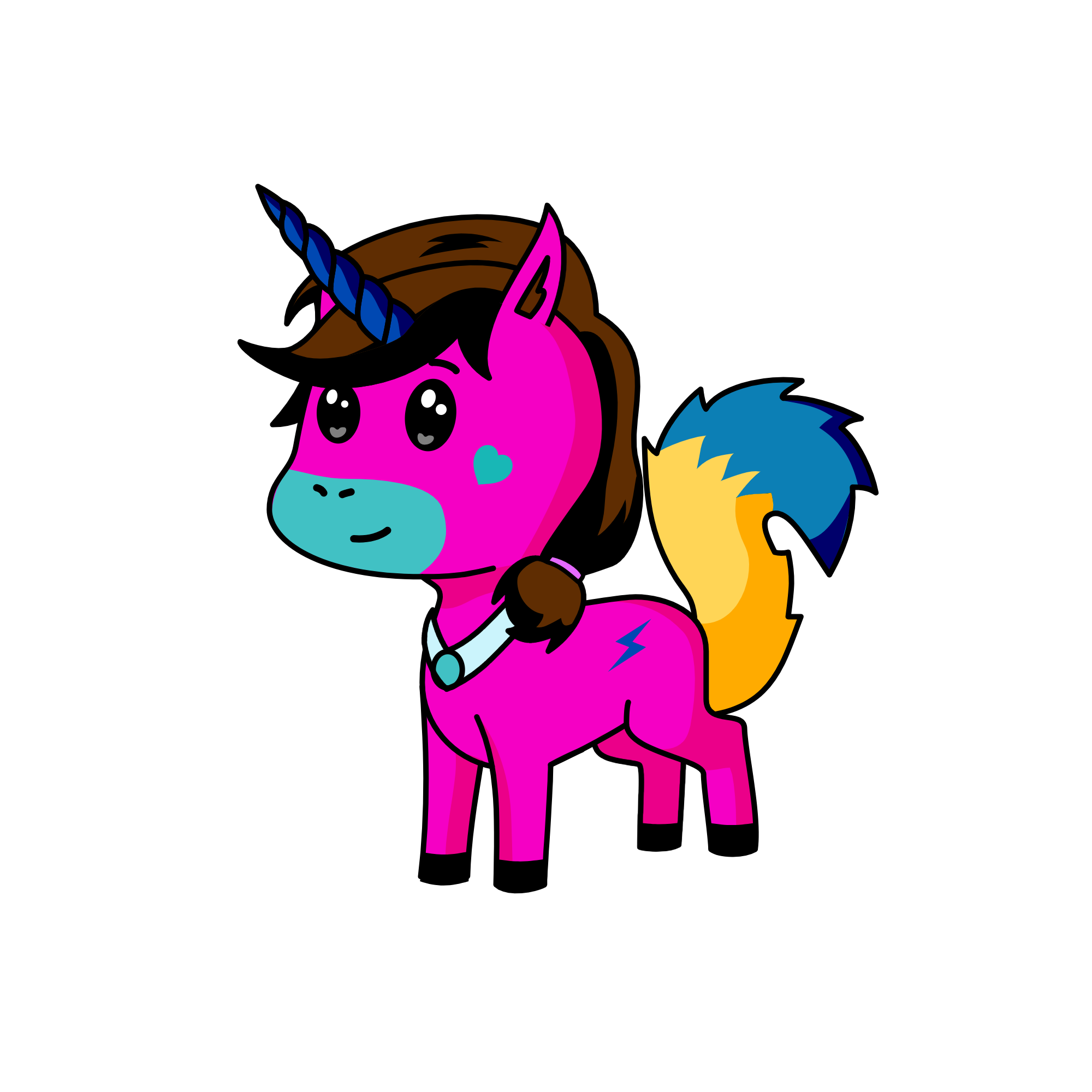 lilytiger, the unicorn
