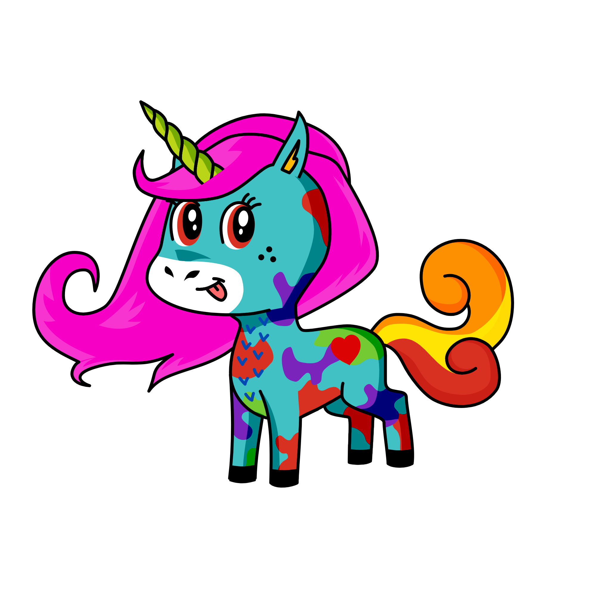 arcoiris, the unicorn