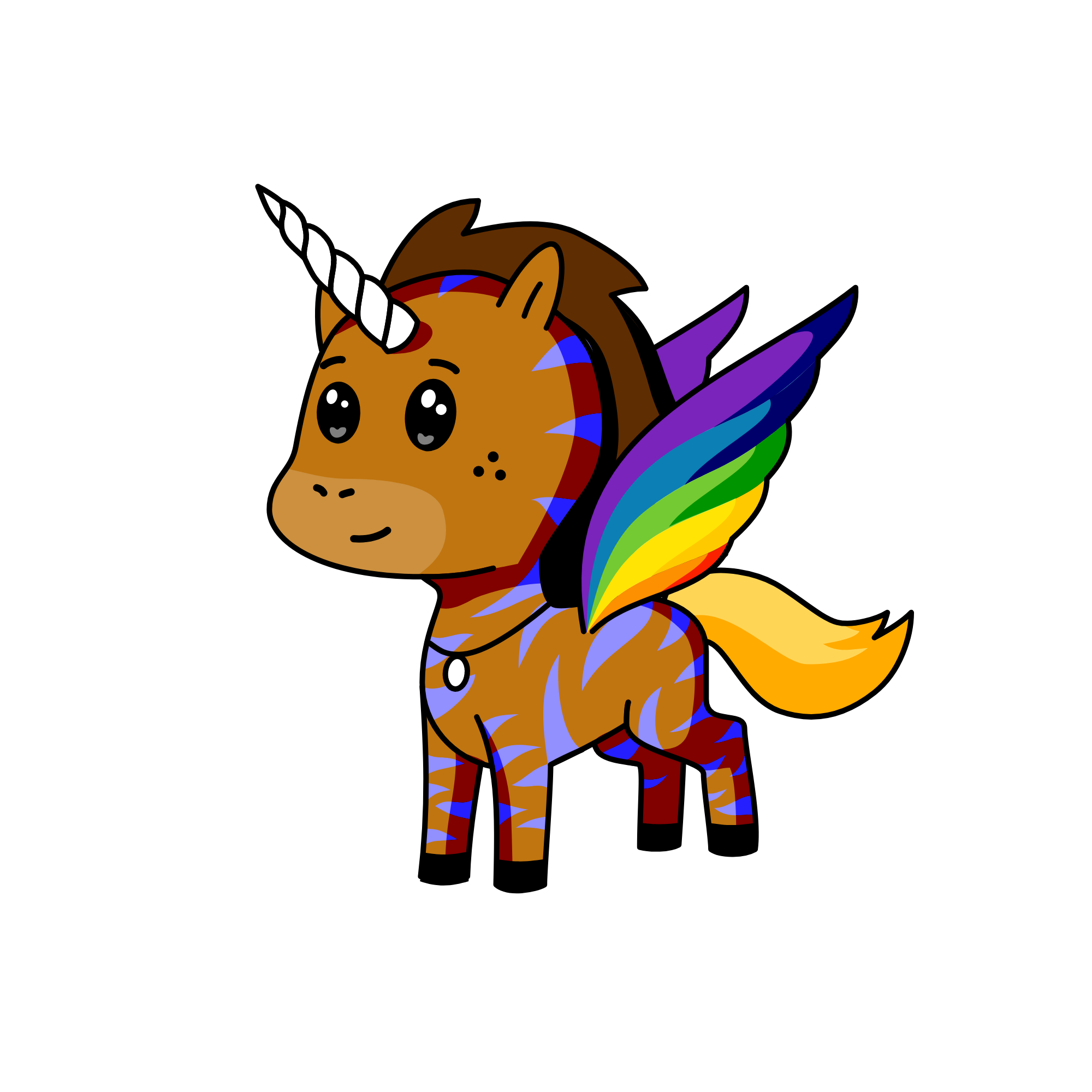 Dark Dragon, the unicorn