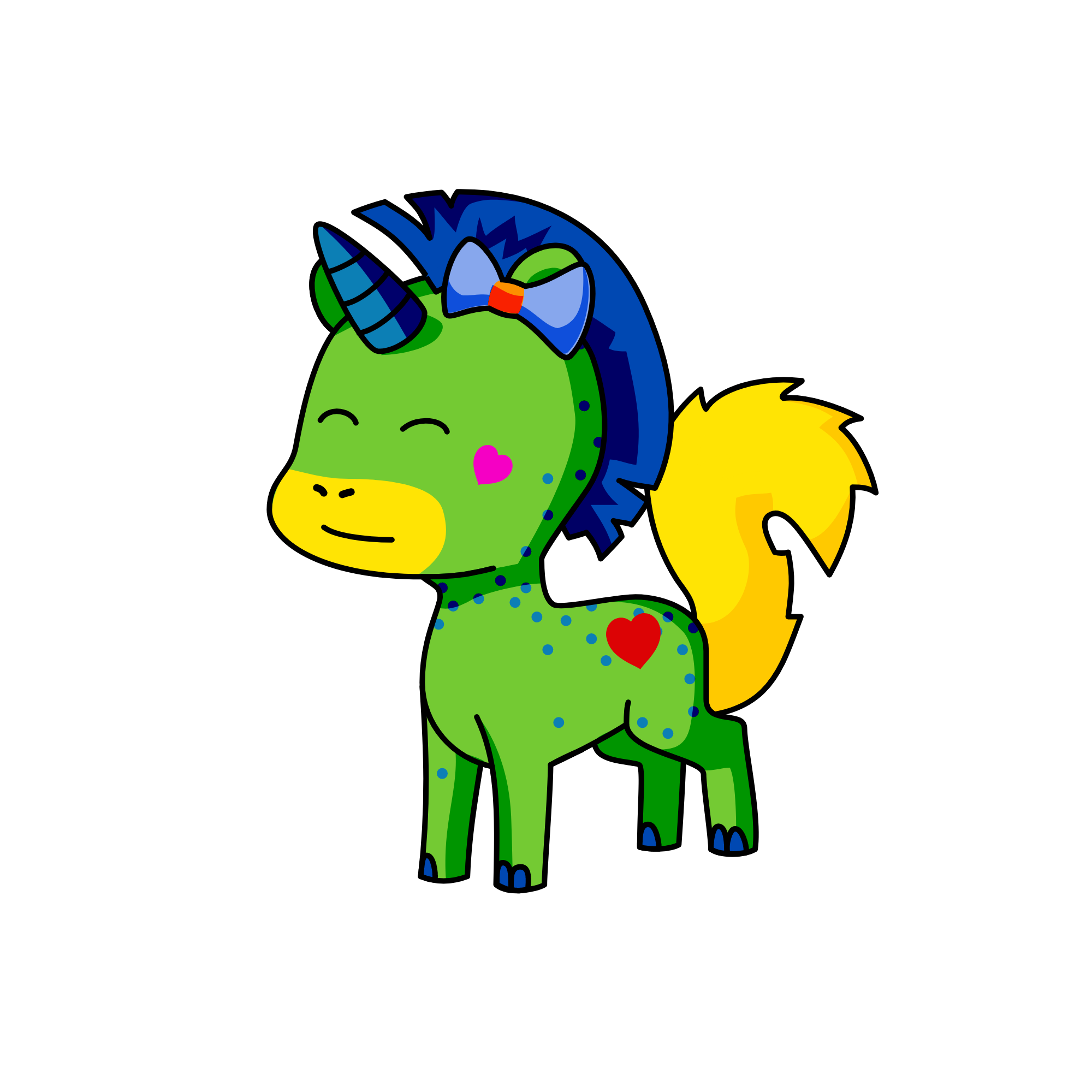 77777a, the unicorn