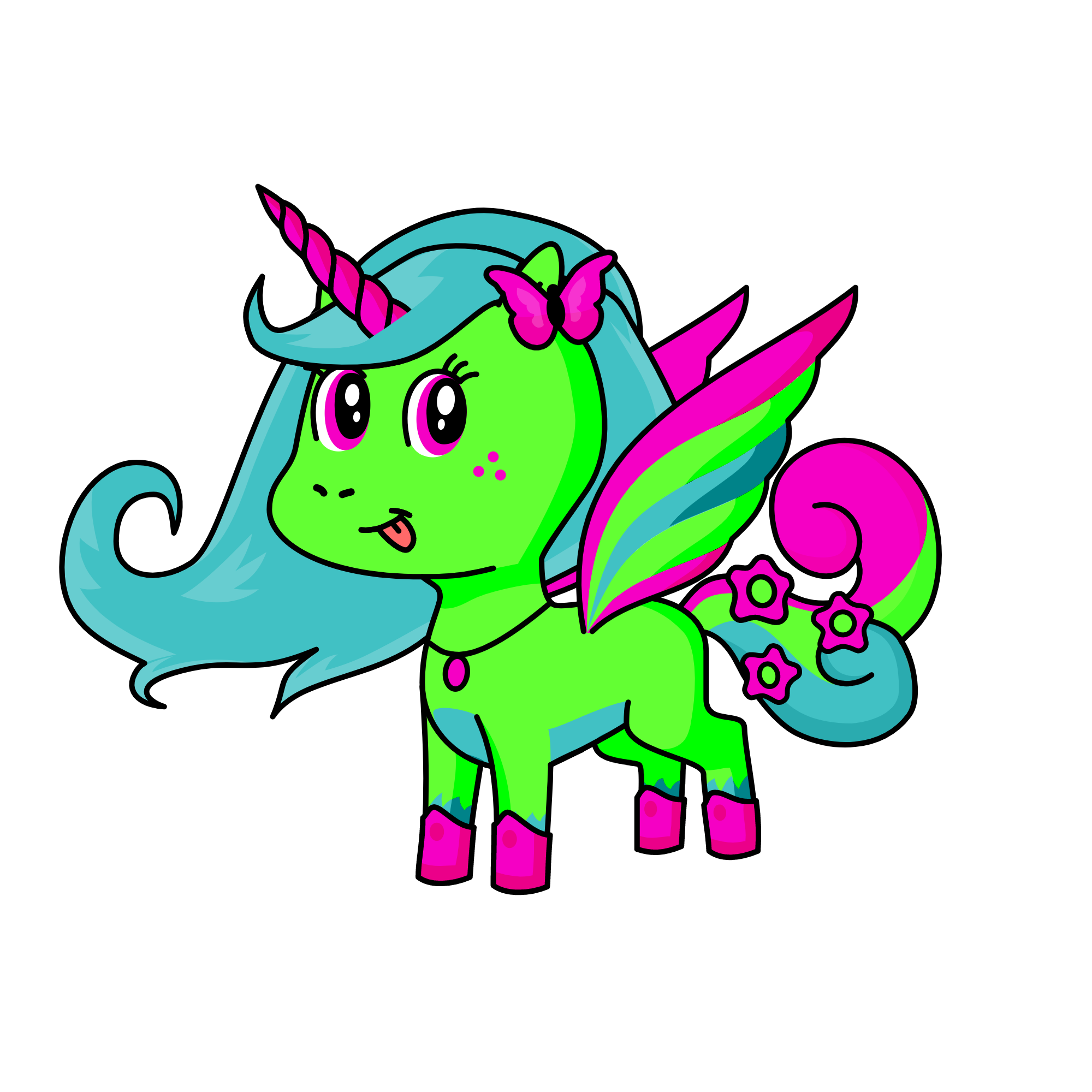 nina, the unicorn