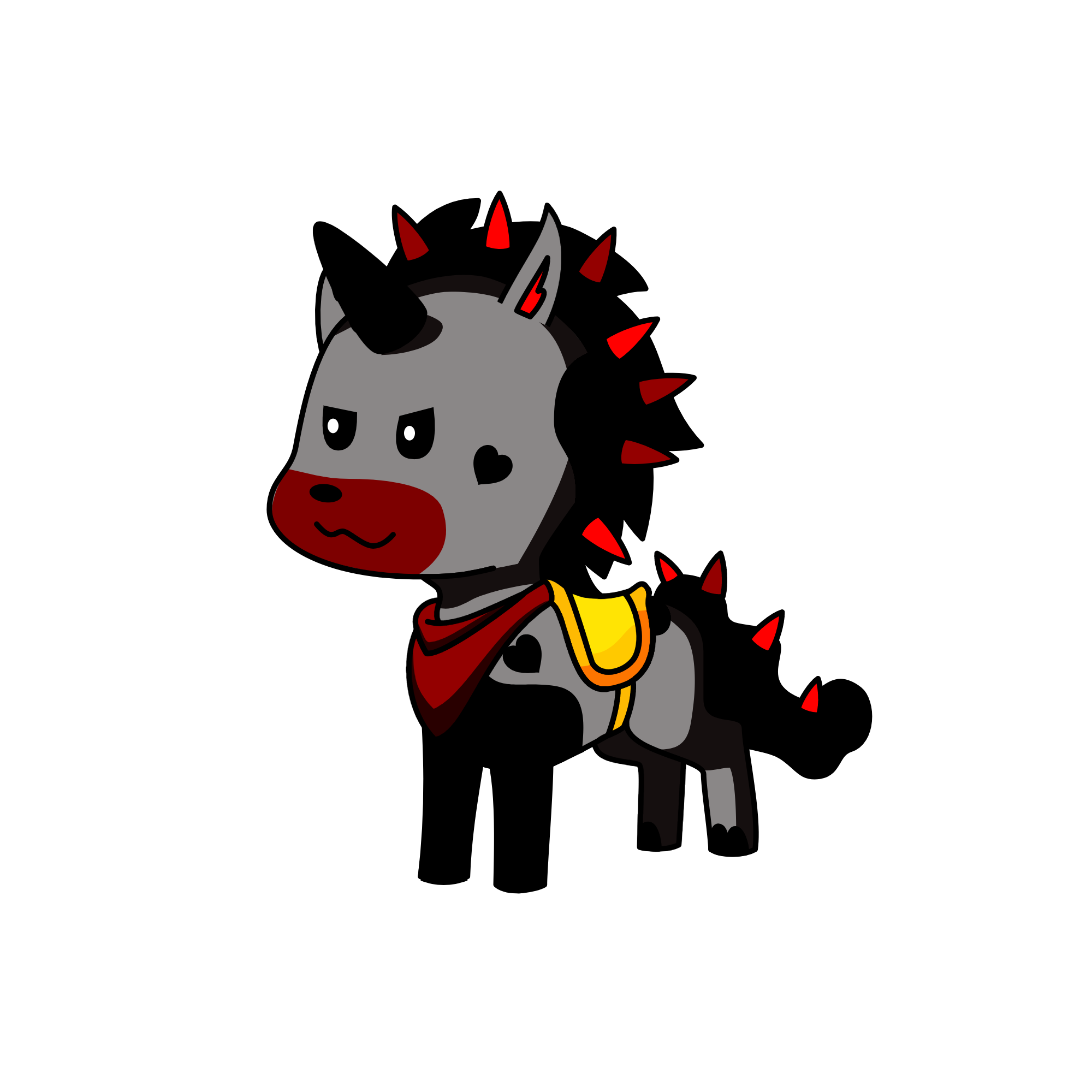 Adolf, the unicorn