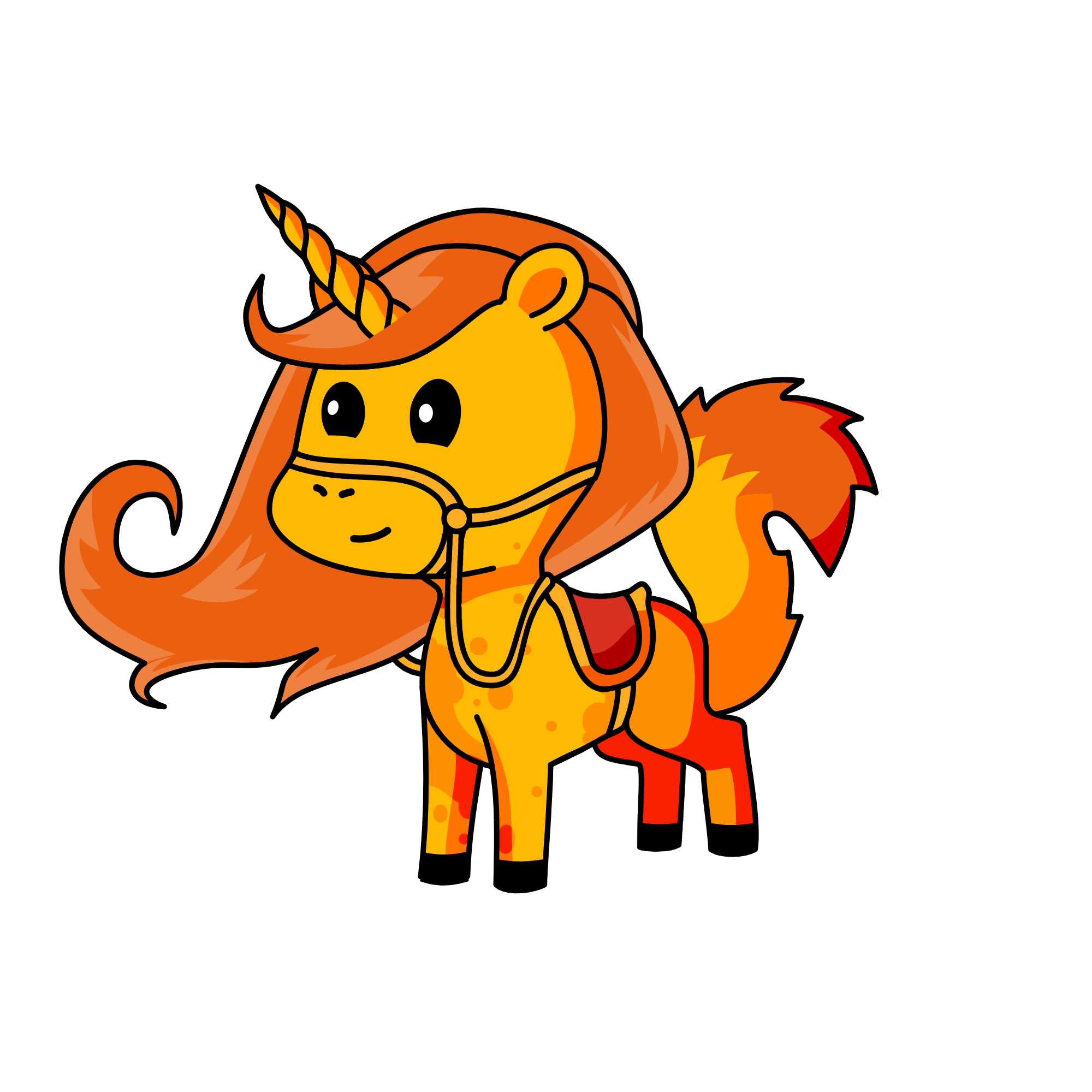 Foxy, the unicorn