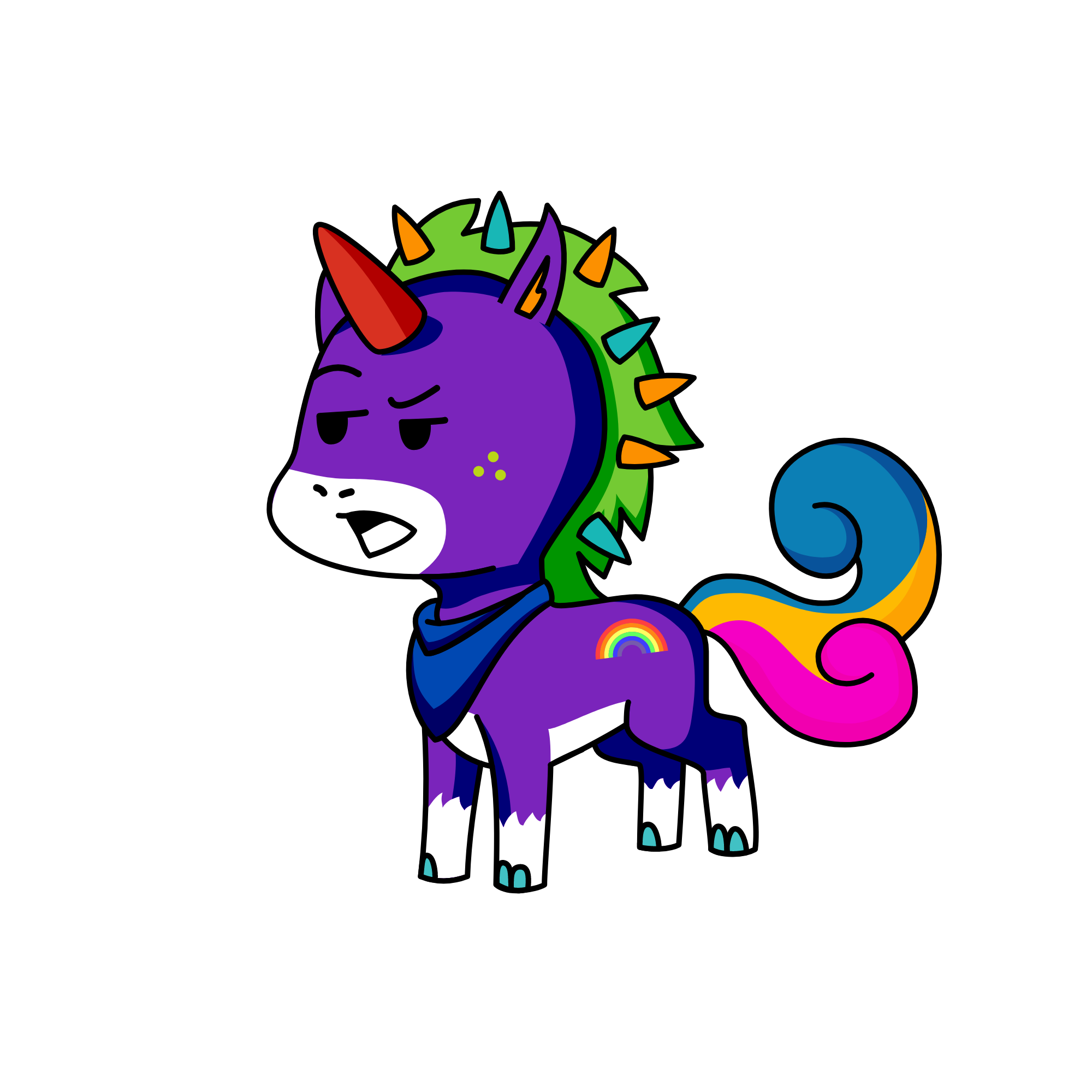 Kıt Kat, the unicorn