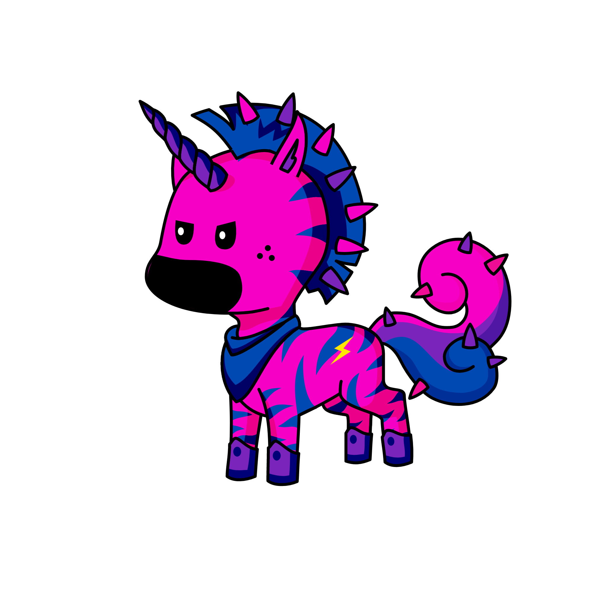 Adolf, the unicorn