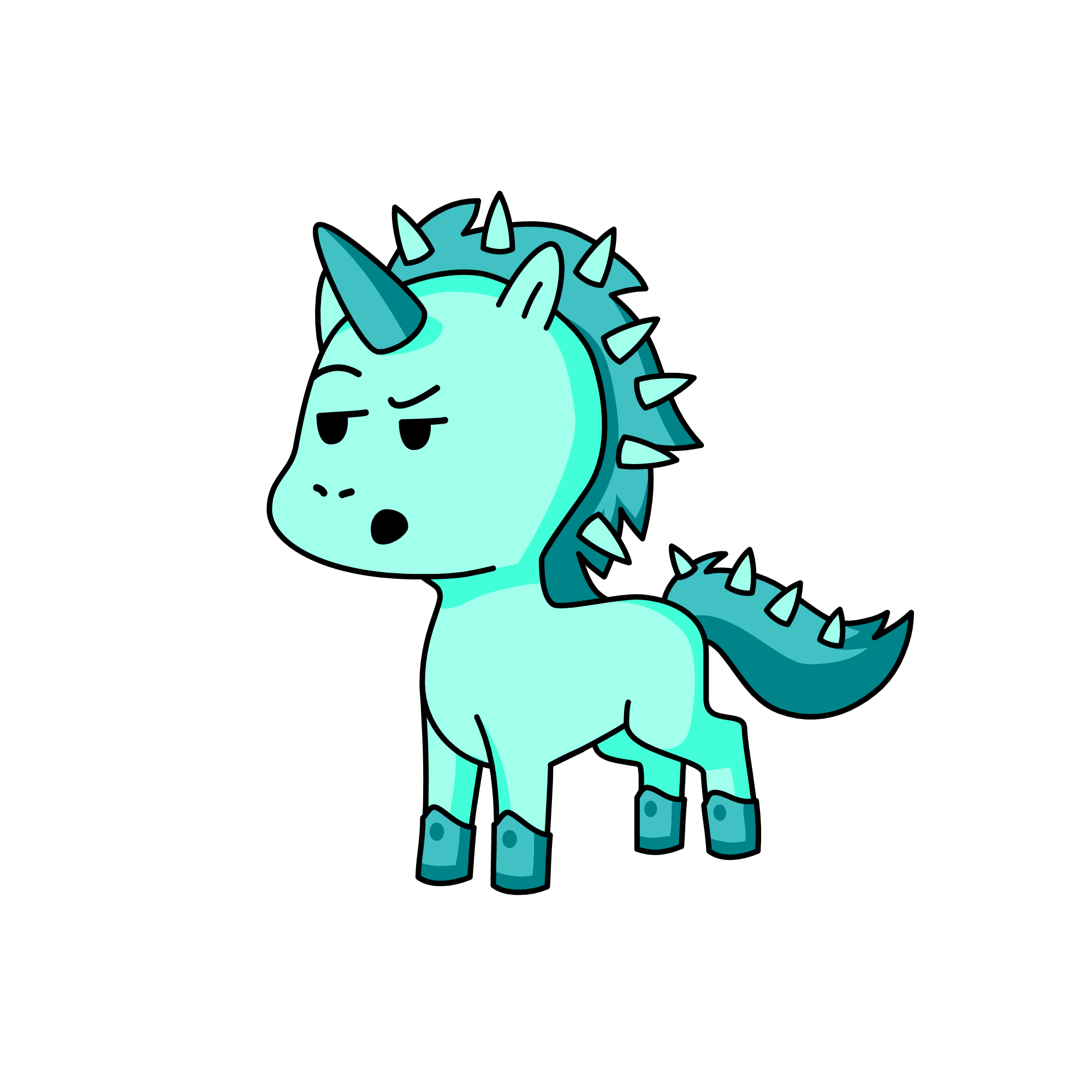 Flurry, the unicorn